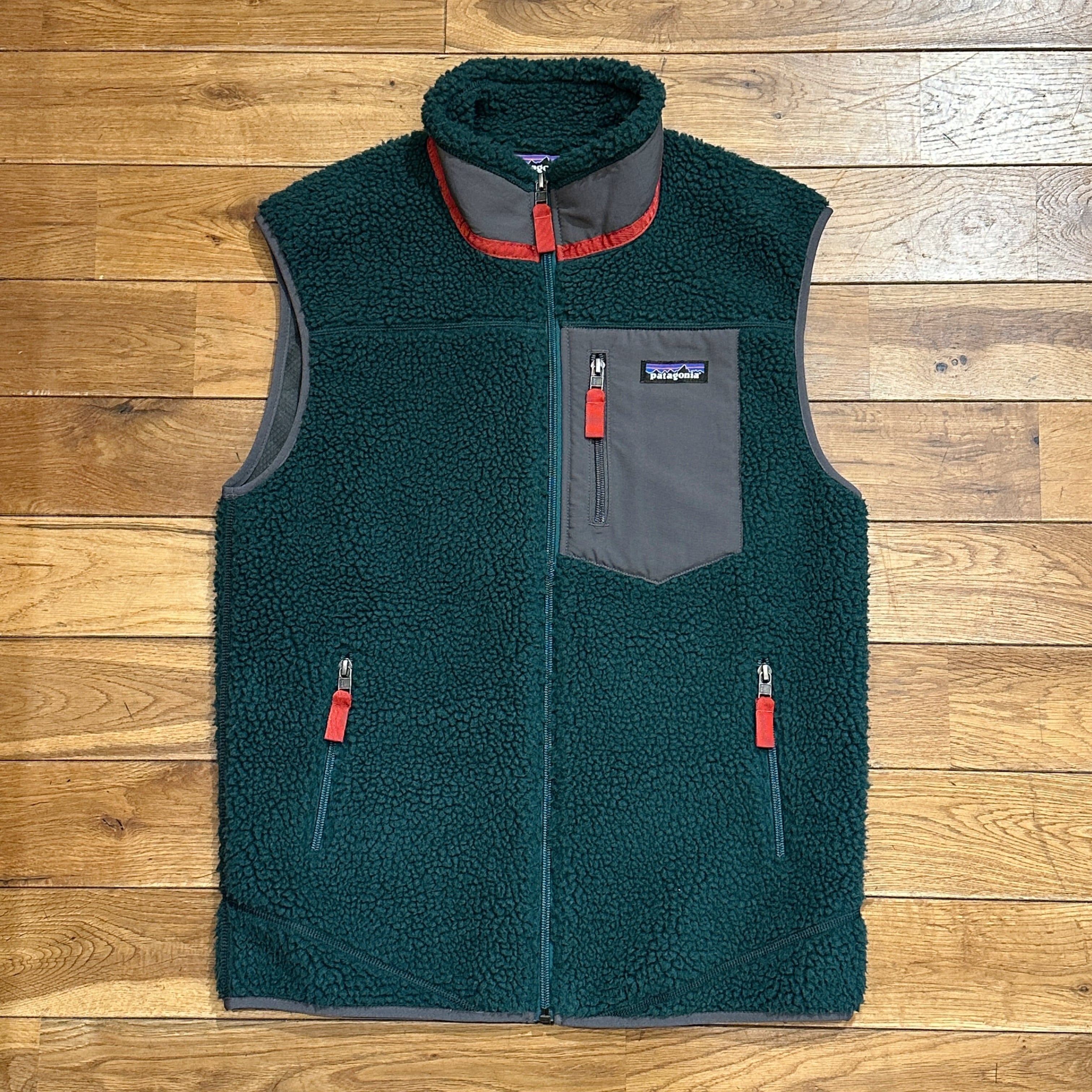 2019 Piki Green】patagonia Retro-X Vest パタゴニア レトロX ベスト