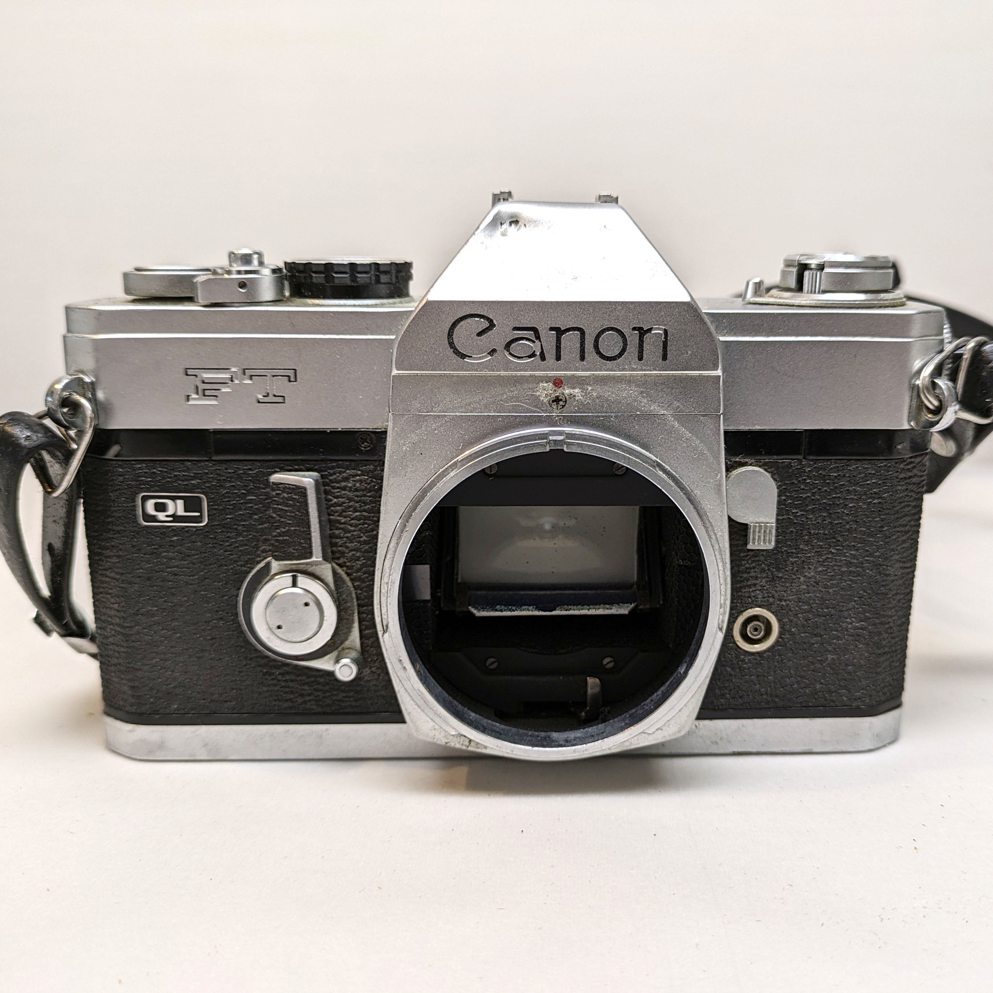 Canon(キャノン)・レトロカメラ・レンズ・FT-QL・QZ-35M・ジャンク・No