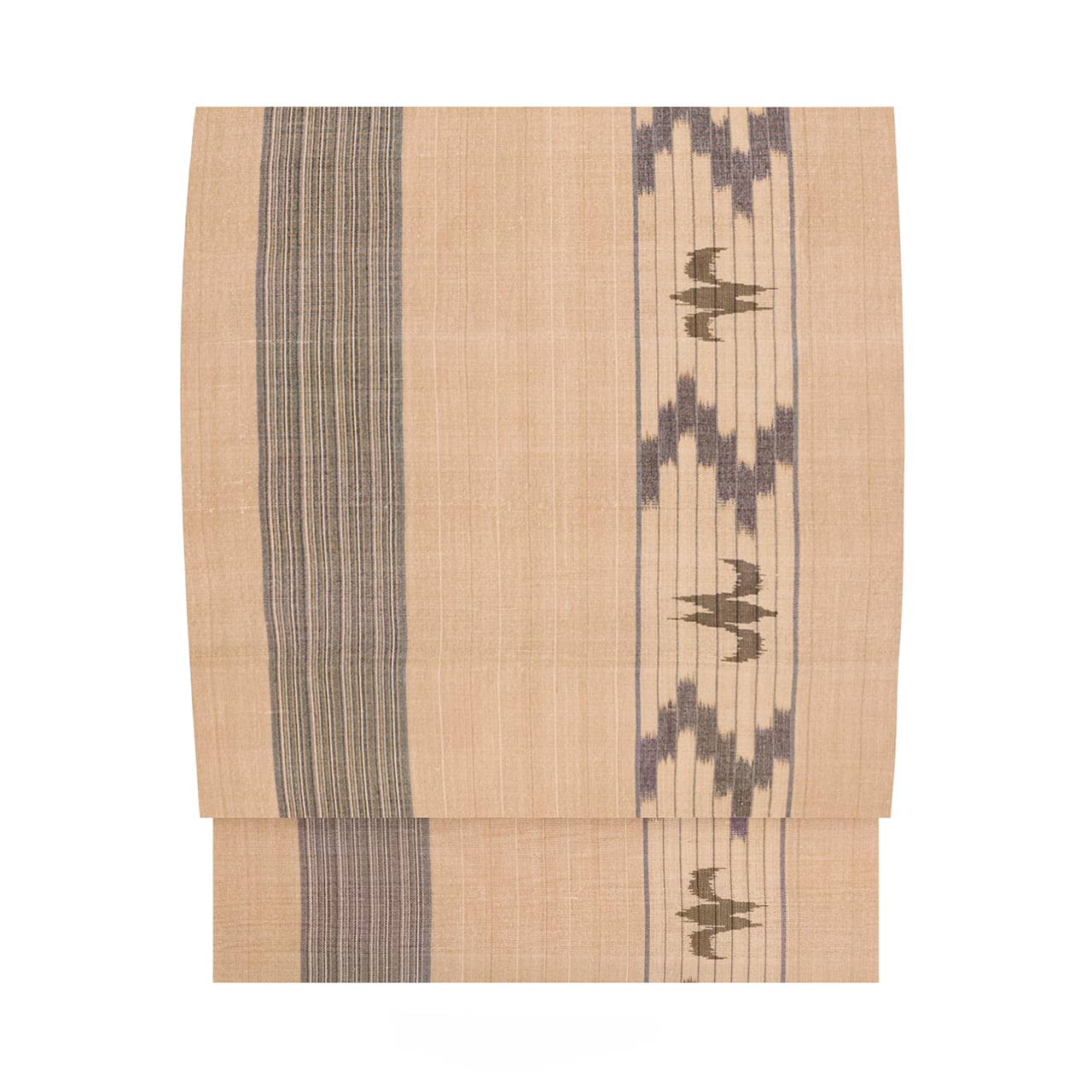 琉球絣 ツバメの模様 全通名古屋帯【中古】 | かわの屋