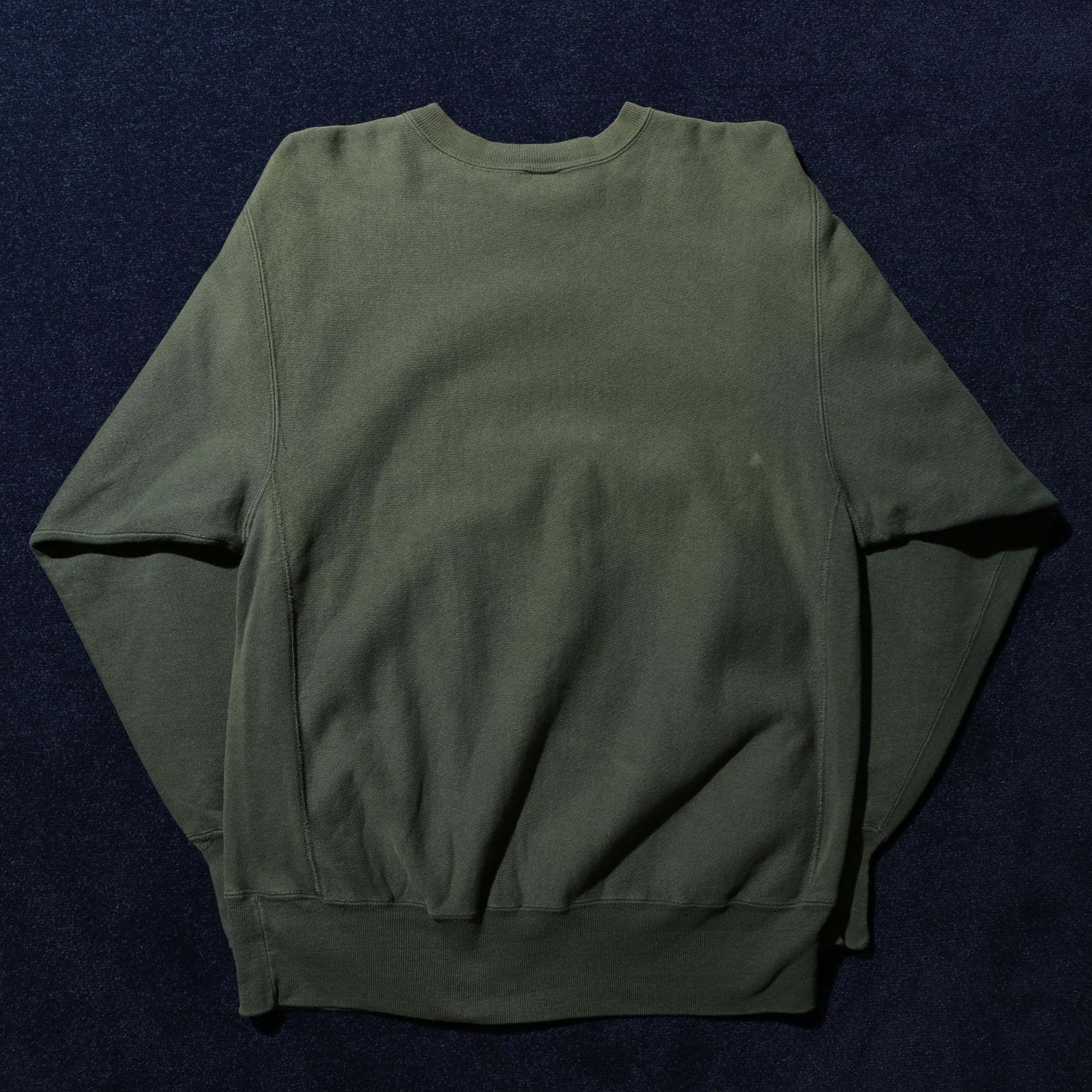 美品 XL 目無し ハンターグリーン 緑 90s USA リバースウィーブ