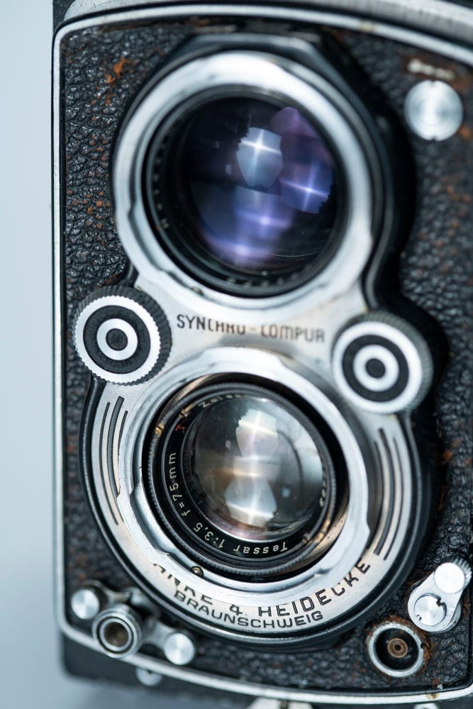 使えるジャンク】ROLLEIFLEX Tessar 3.5 A Type1 【送料無料】 | Twin