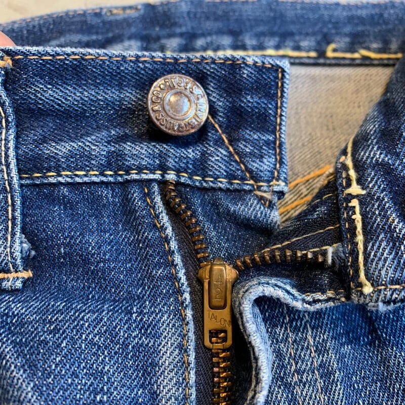 60's LEVI'S リーバイス 502 デニムパンツ Big E 501ZXX後継モデル V