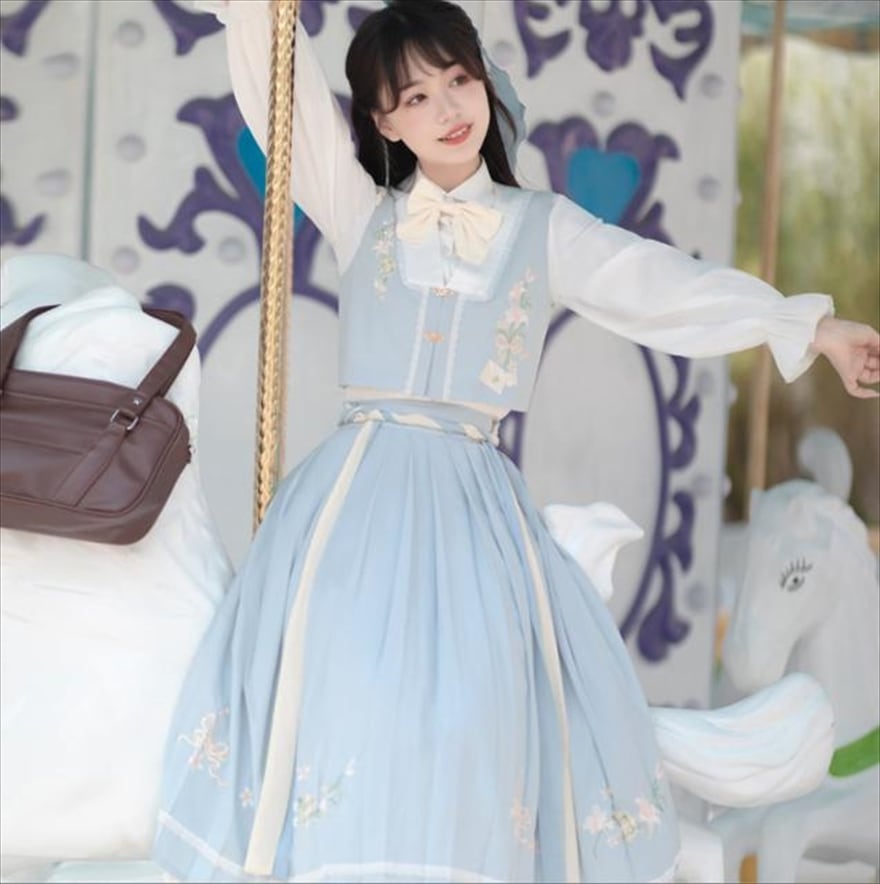 SEASONZ クラロリ セットアップ 3点セット ブラス ベスト スカート