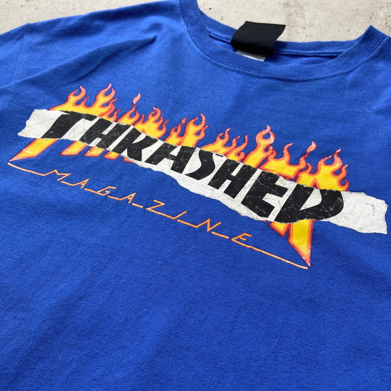 THRASHER FLAME LOGO スラッシャー フレイム ロゴ プリントTシャツ