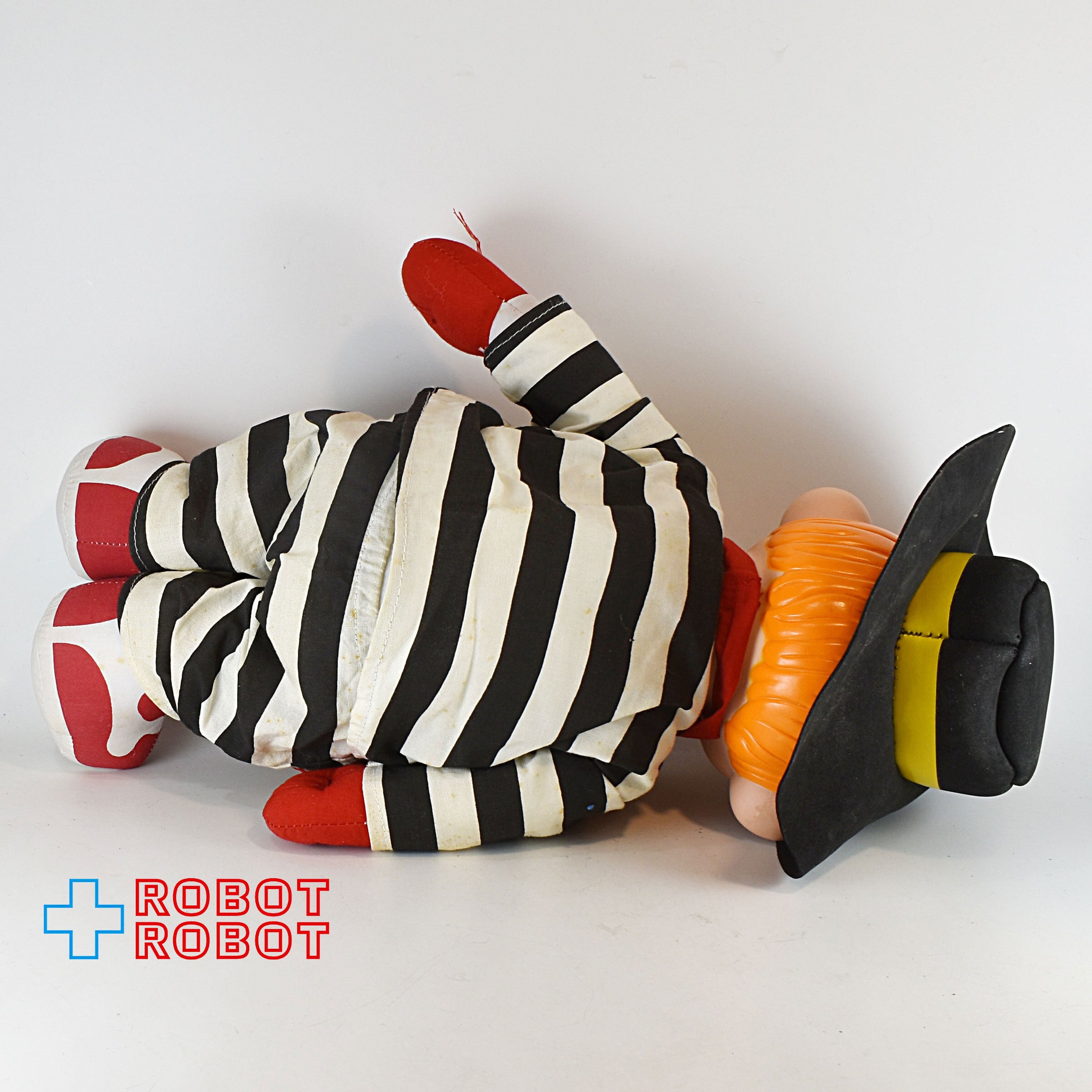 マクドナルド ハンバーグラー ビニールヘッド ぬいぐるみ人形 40センチ