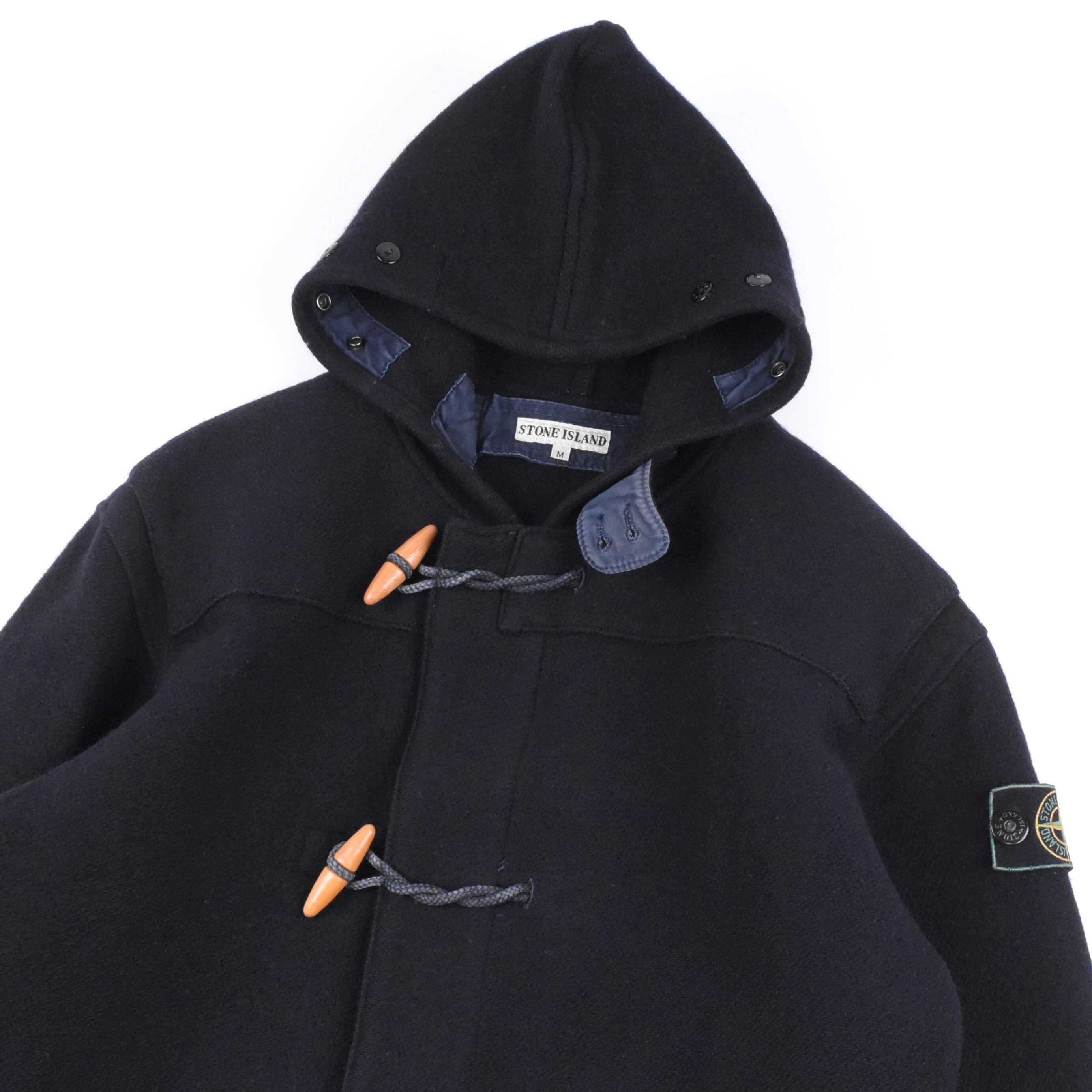 1988AW STONE ISLAND MONTGOMERY WOOL DUFFLE COAT | PLAIRE