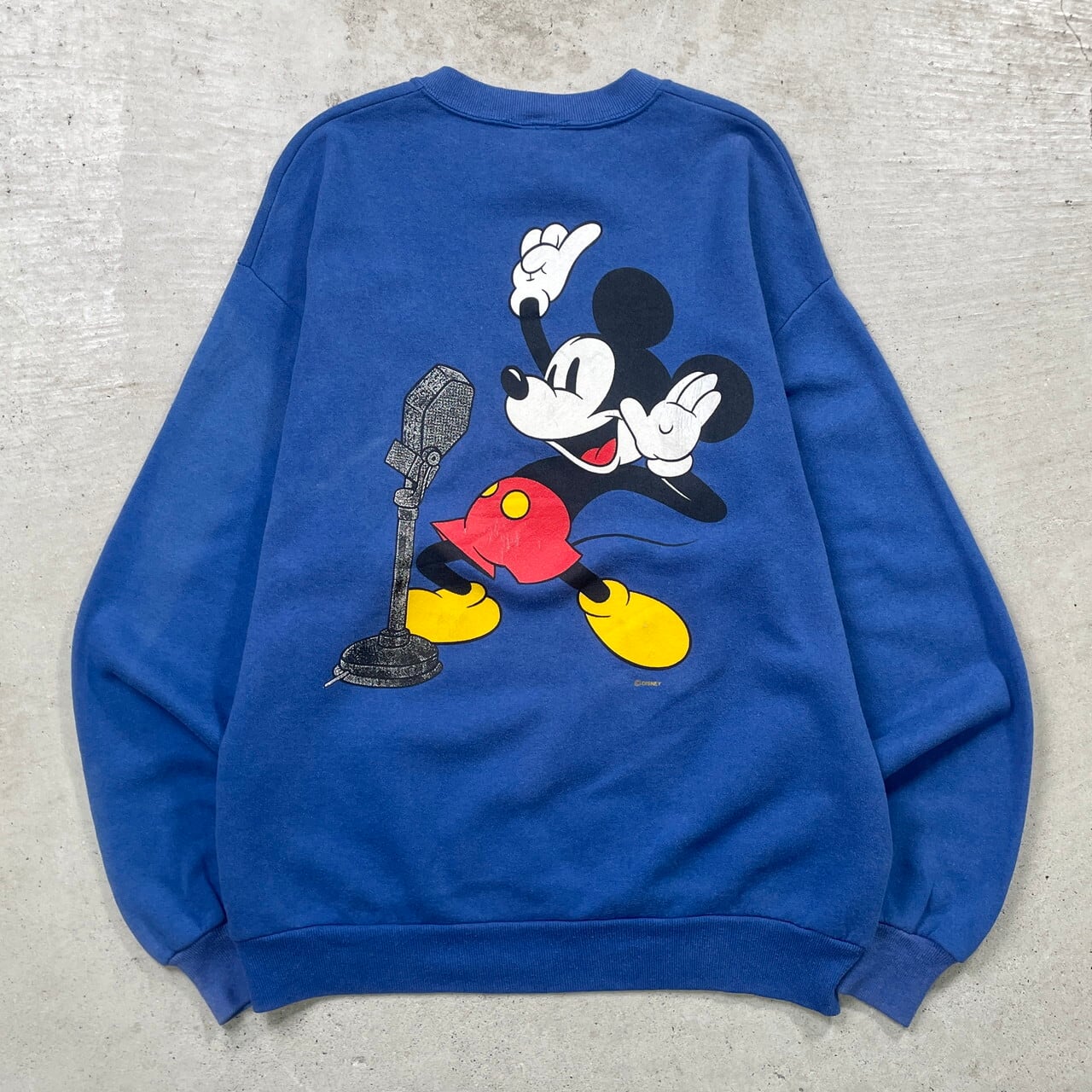 90年代 USA製 MICKEY ミッキーマウス スウェットシャツ キャラクター