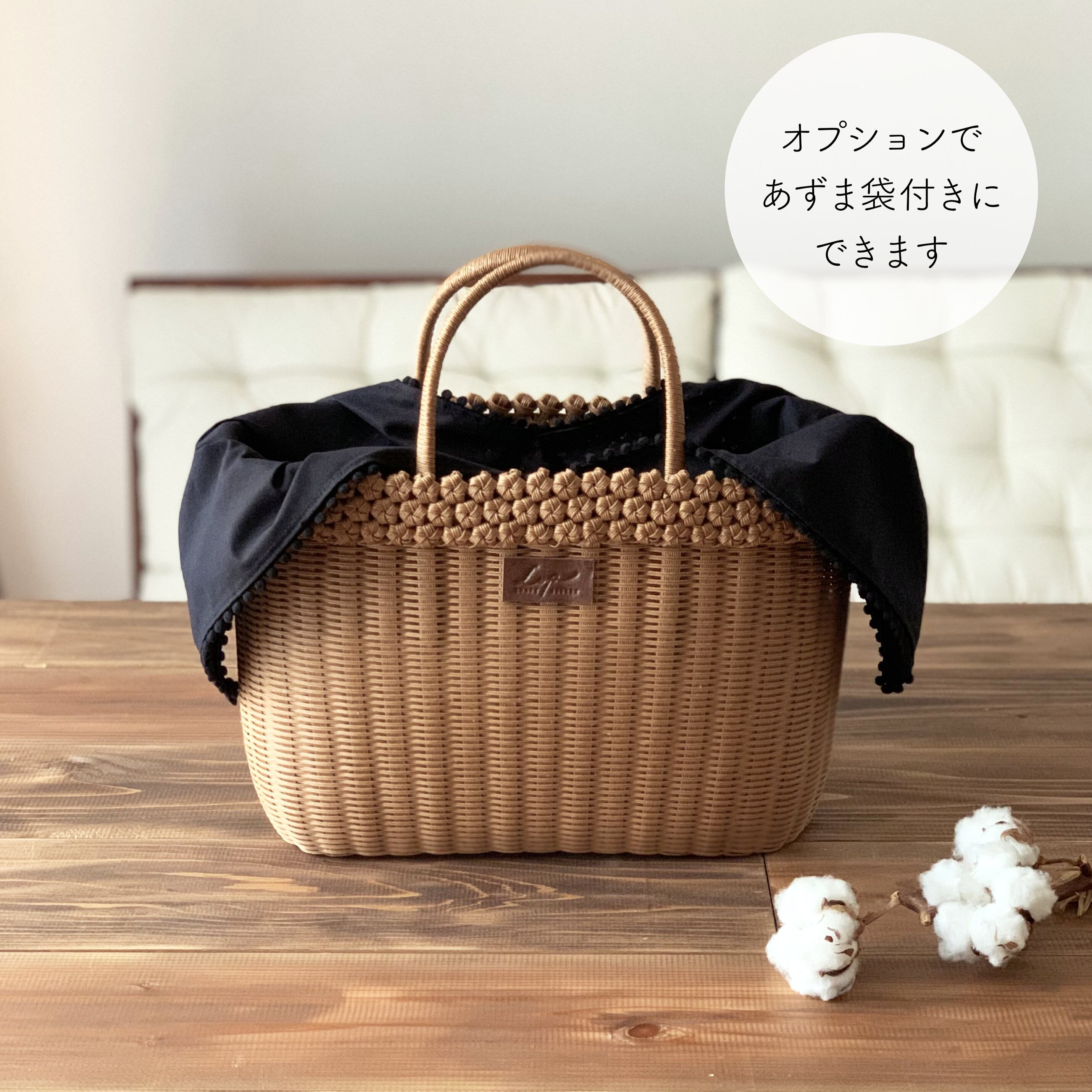 受注制作】図書館用のかごバッグ | Lop