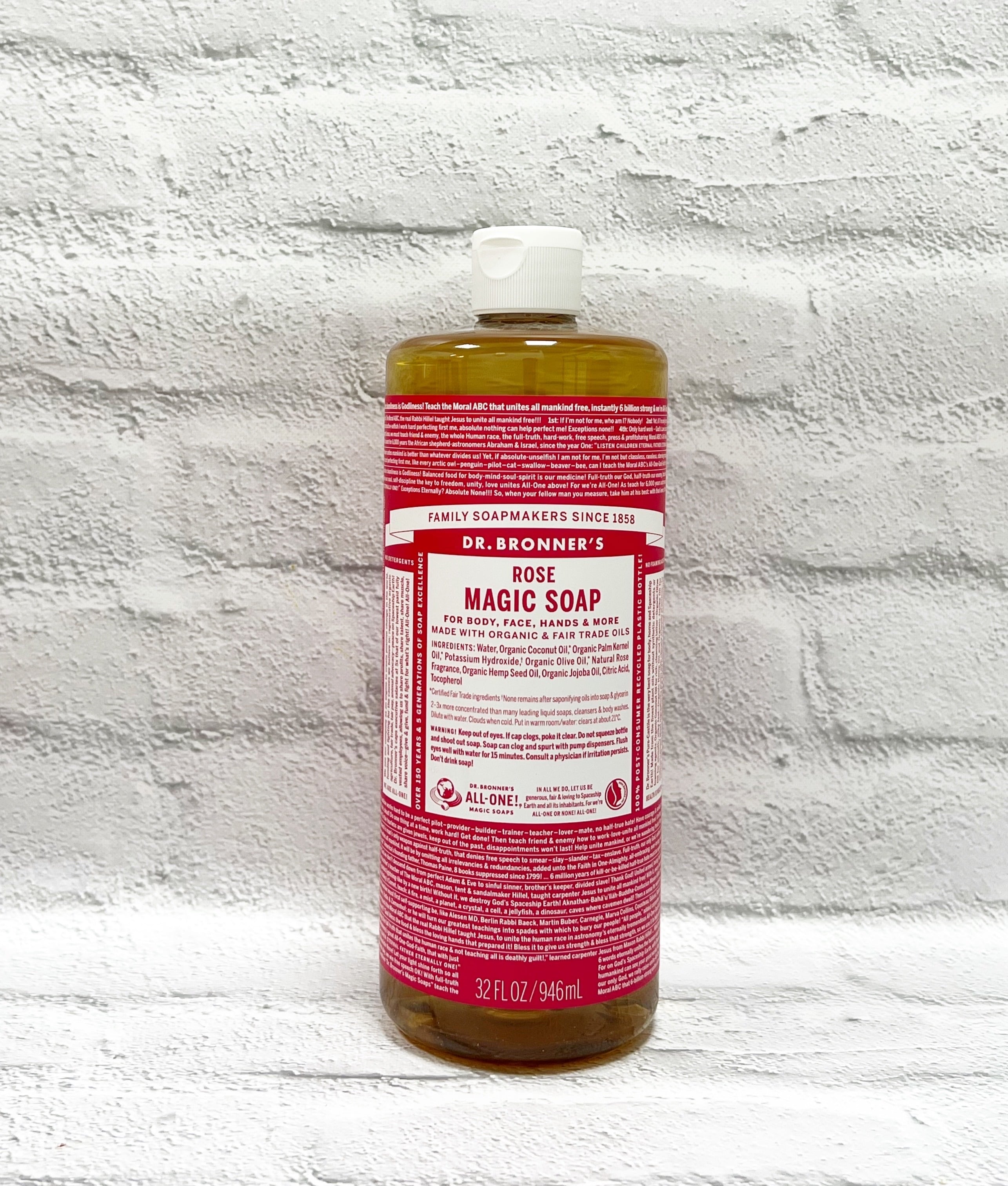 ドクターブロナー マジックソープ（ローズ）946ml | 福山市でコストコ