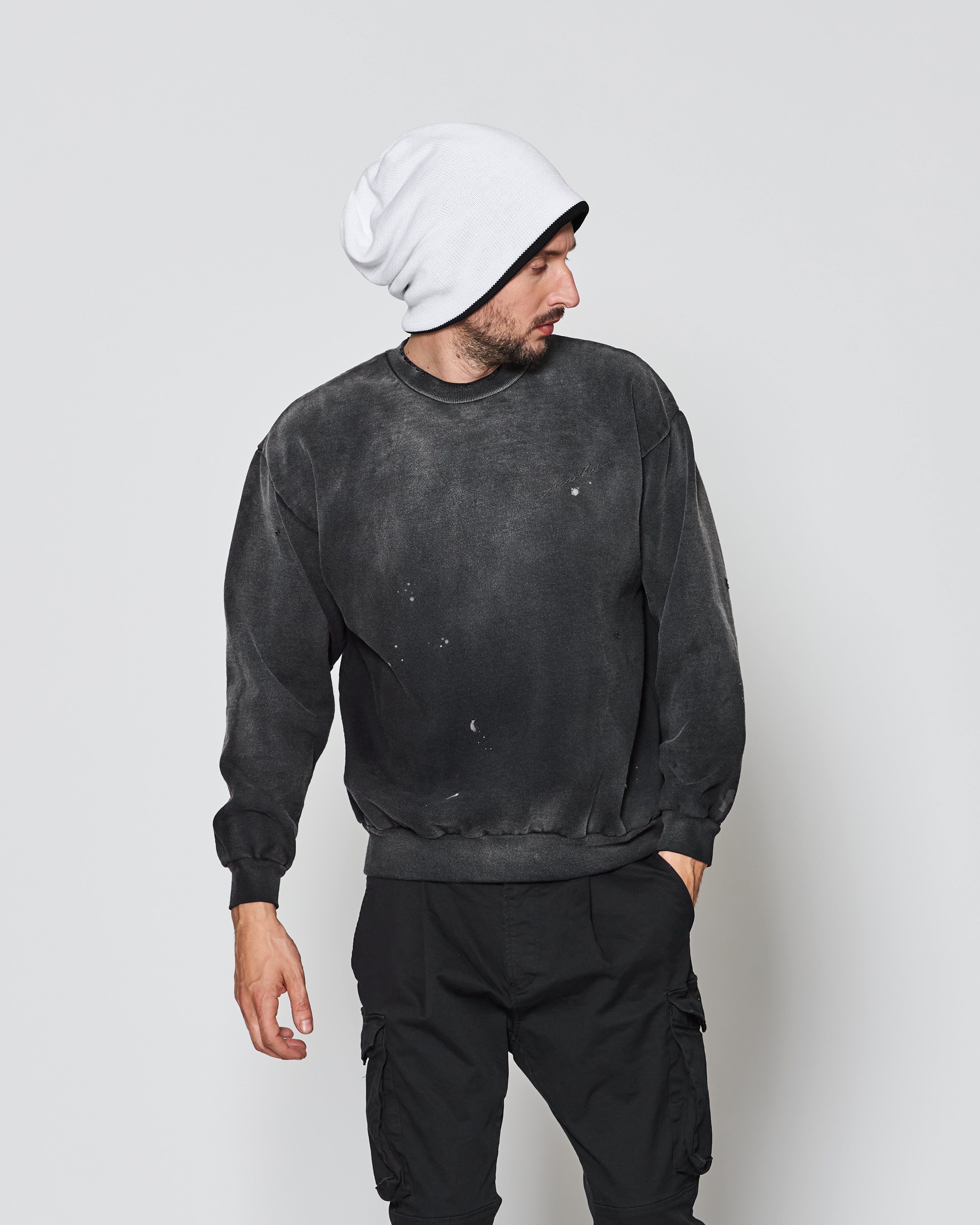 ダメージ加工 スウェット | ACANTHUS ONLINE STORE