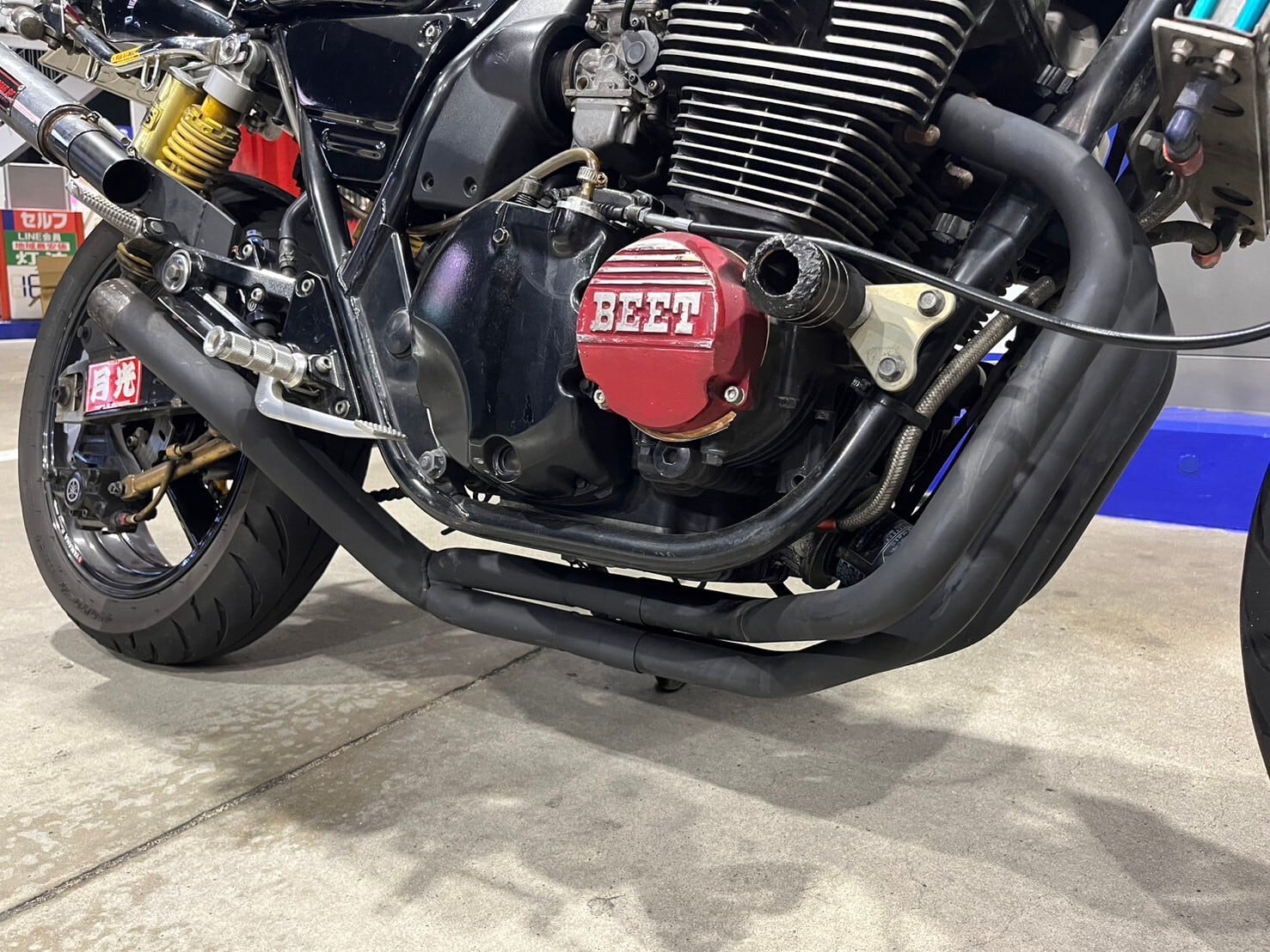 音の戦国 猪武者シリーズ XJR400 4HM用 月光管 外伝 ブラック