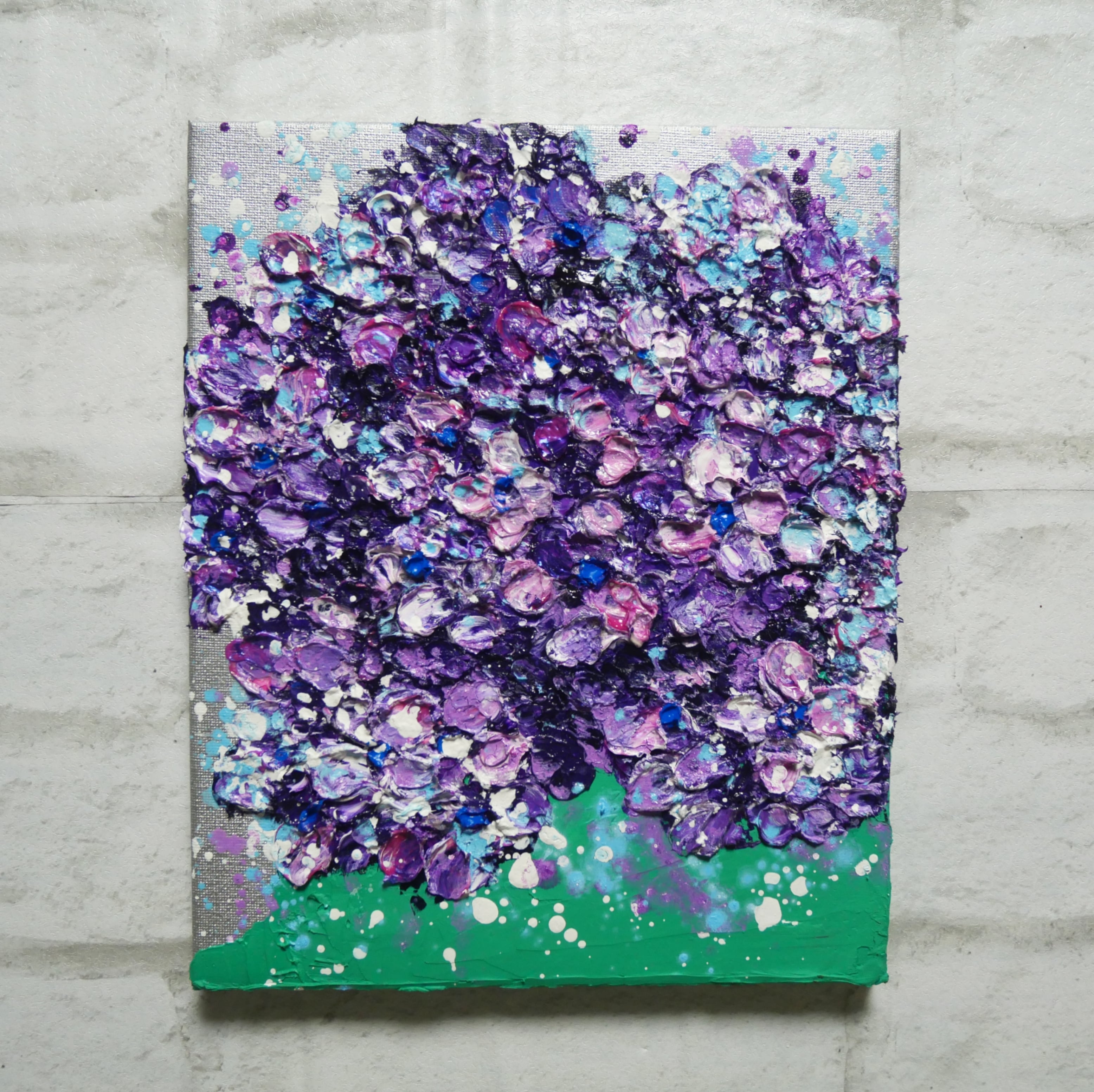 油絵 専用 枝に咲き誇る花 油絵 専用 枝に咲き誇る花