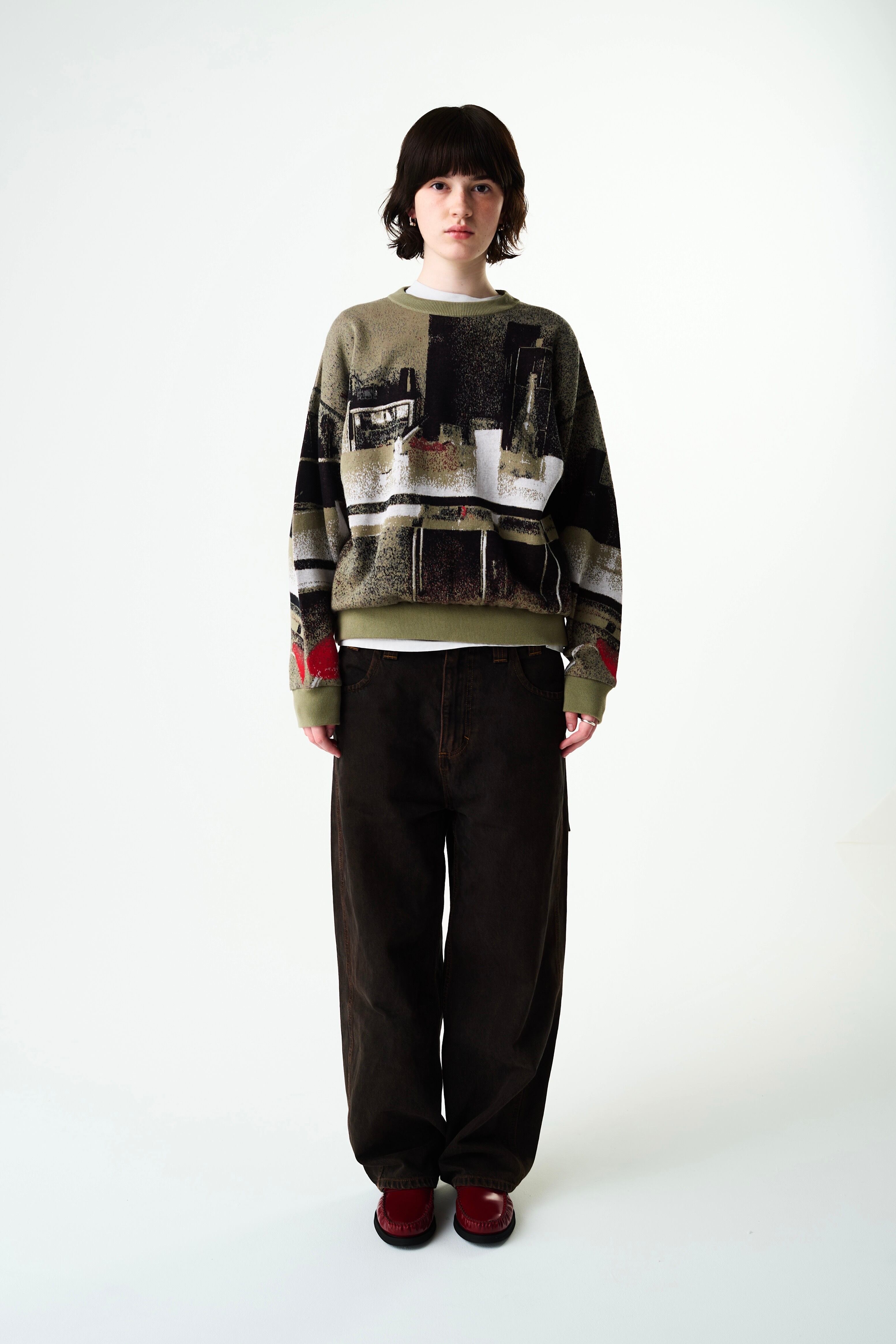 GADID ANONIEM TISCH ニットセーター 【公式通販】