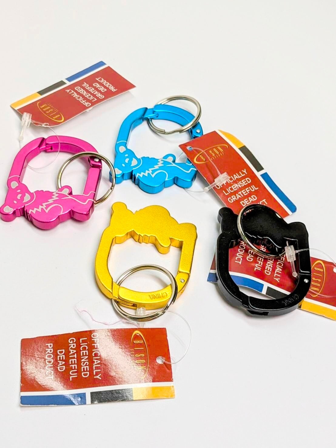 グレイトフル・デッド ベアー カラビナ キーチェーン ( GRATEFUL DEAD