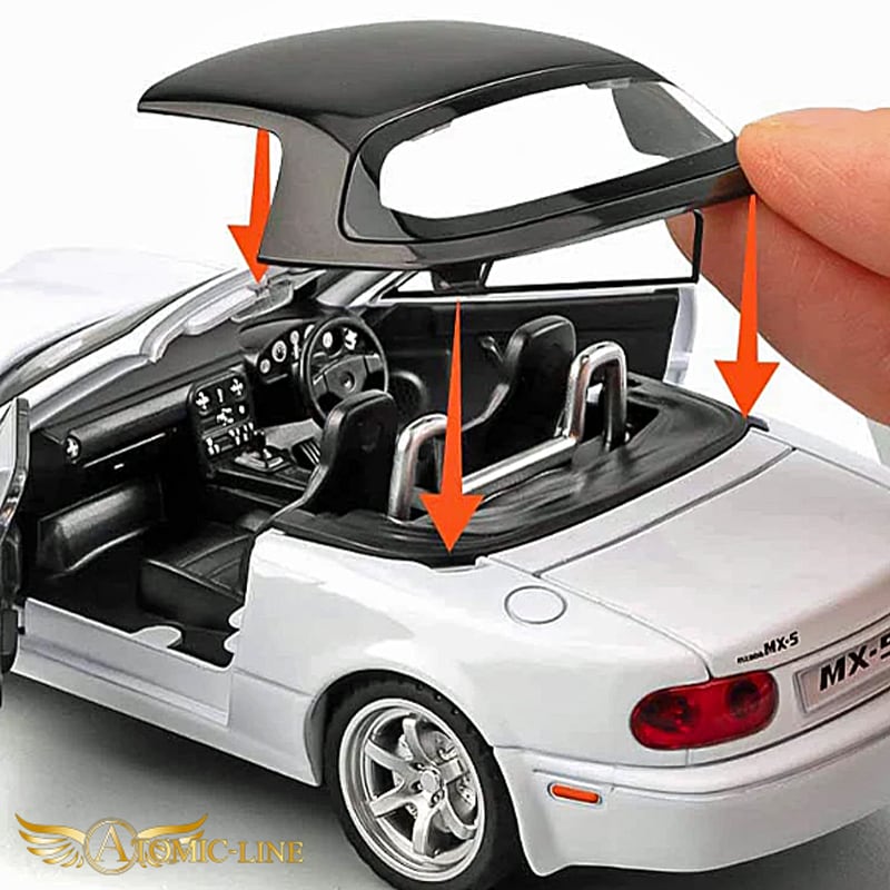 MAZDA ユーノス ロードスター 1/32 ミニカー 全4色 ライト点灯