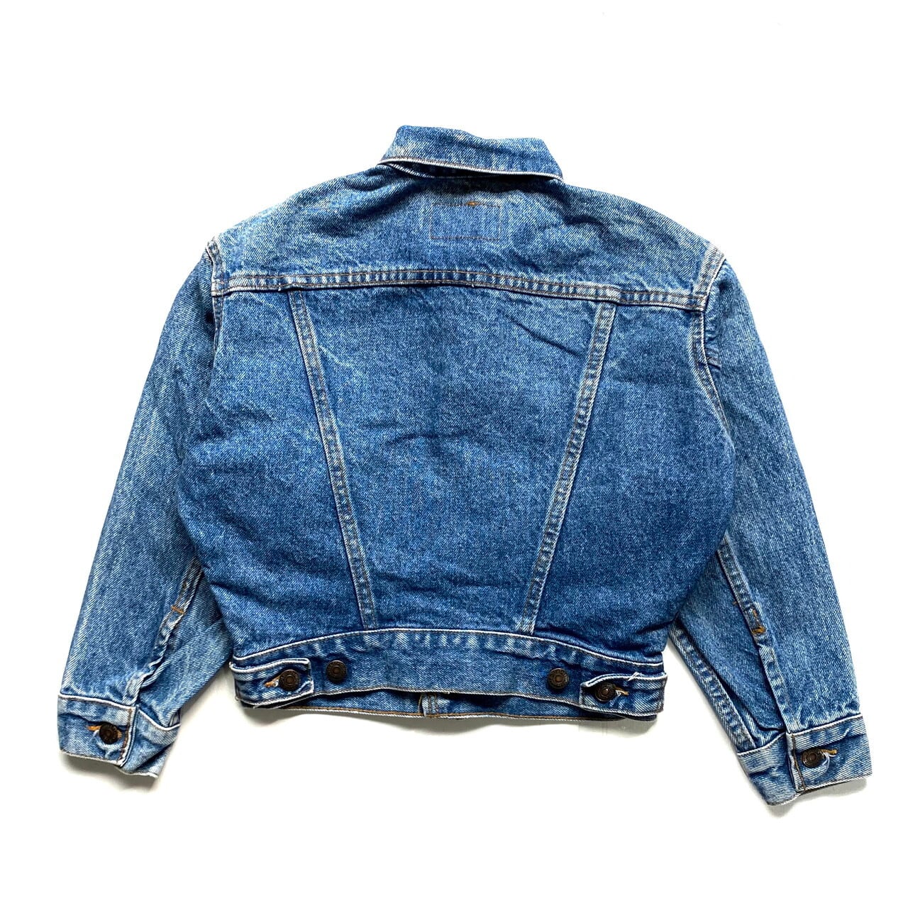 kids】90年代 USA製 Levi's リーバイス デニムジャケット キッズS 7-8