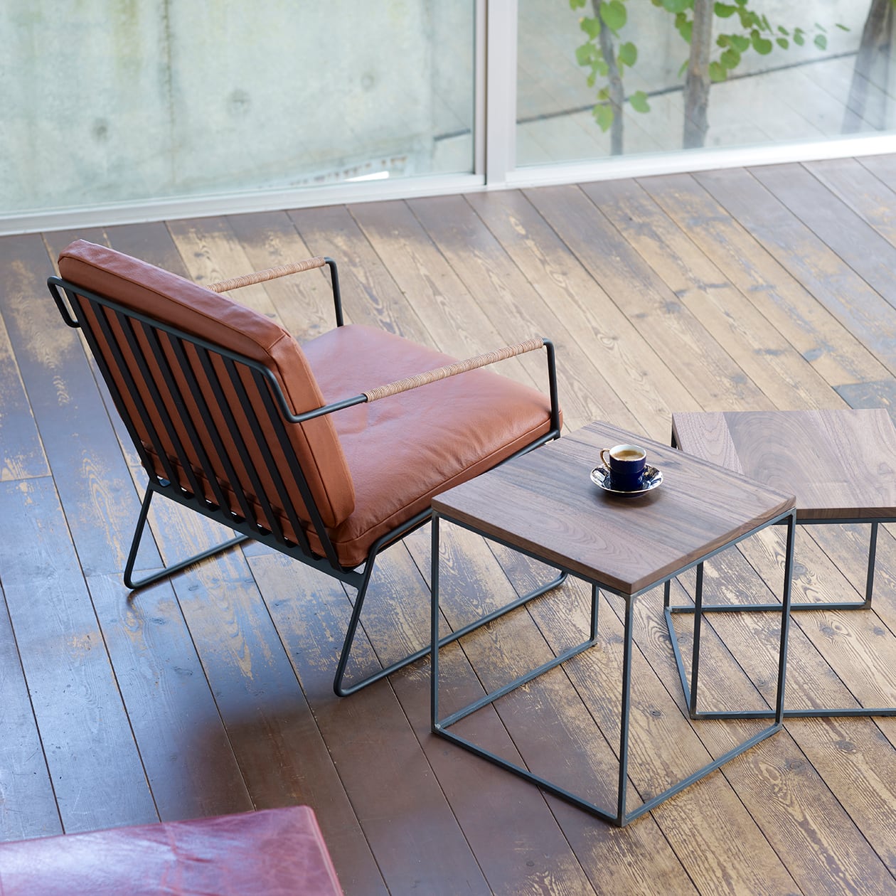 くつろぎのラウンジチェア【FEL2403 FB-B】feliceラウンジチェア 1人