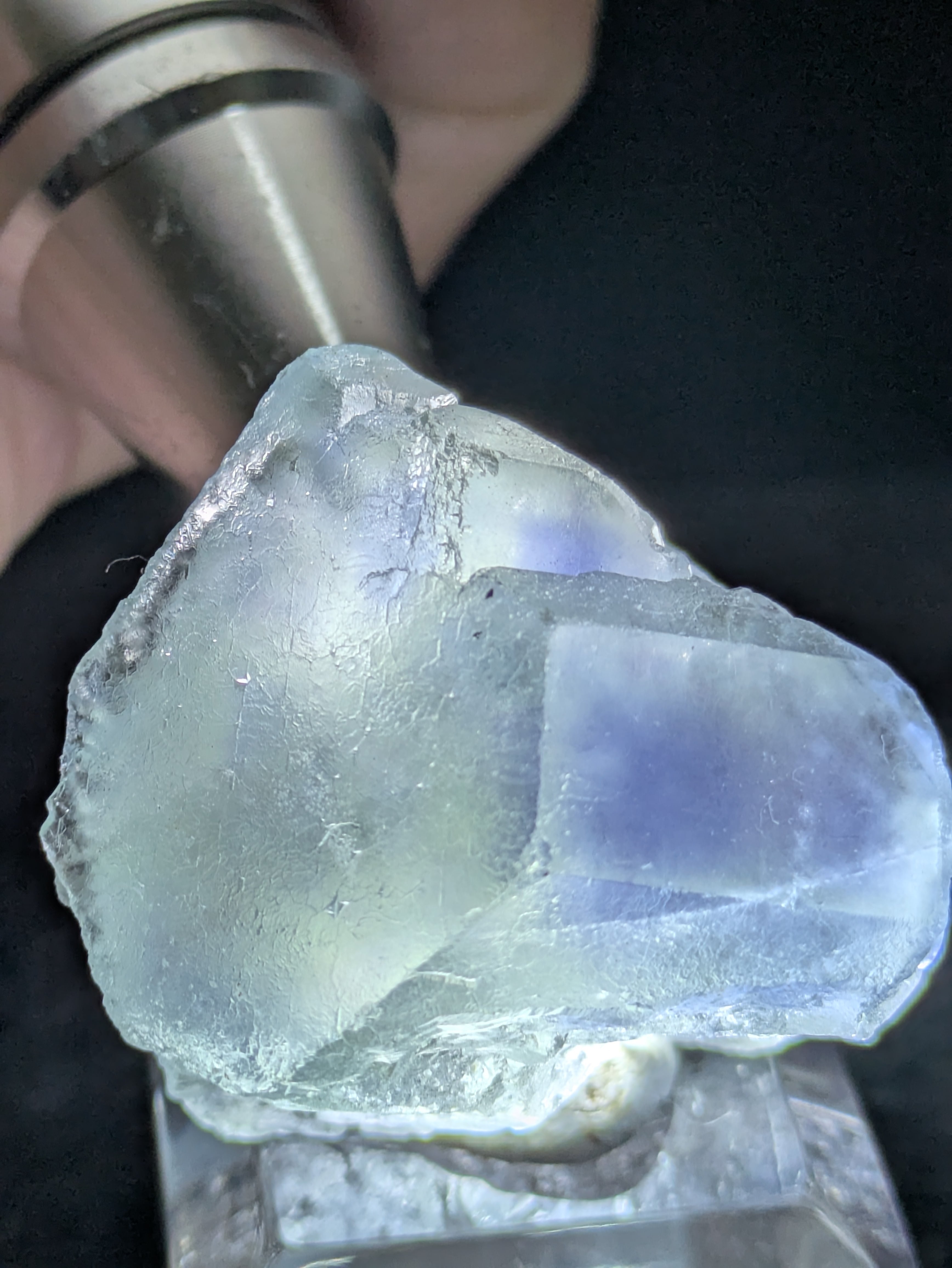 バイカラー】福建省 フローライト 蛍石 原石 標本 | 石処たっちゃん