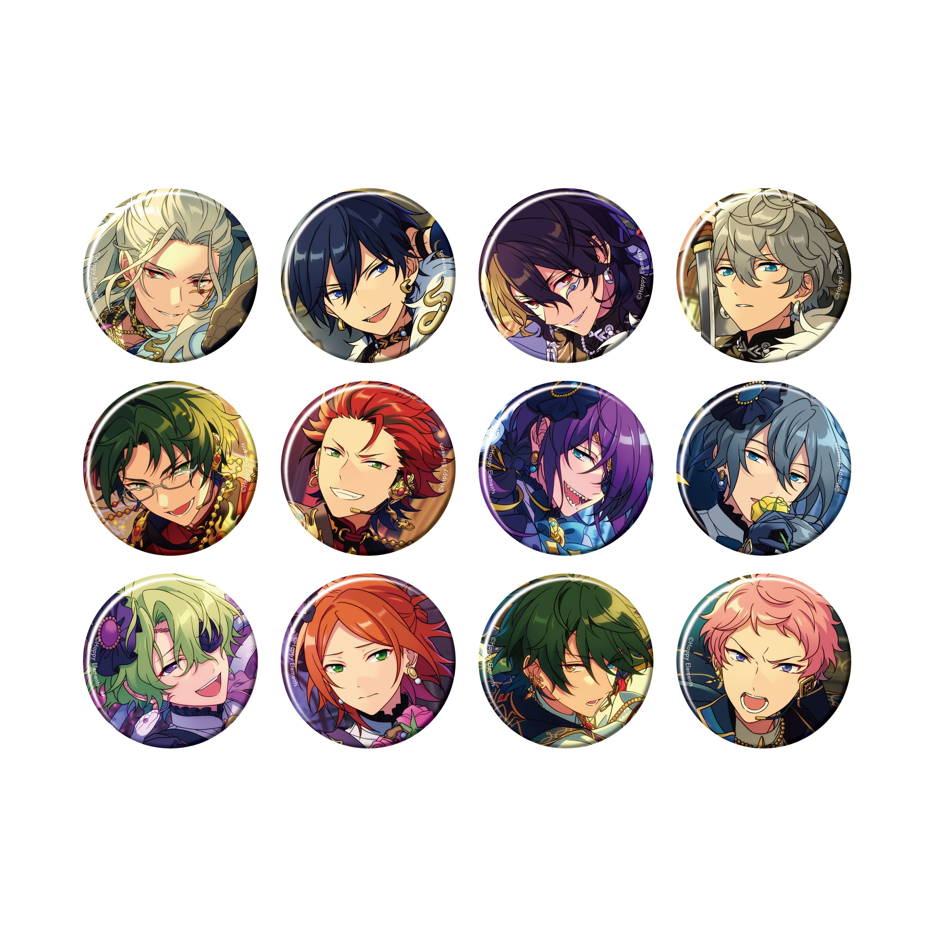 あんさんぶるスターズ！！ コレクション缶バッジ[2025 Jan.]-Idol Side