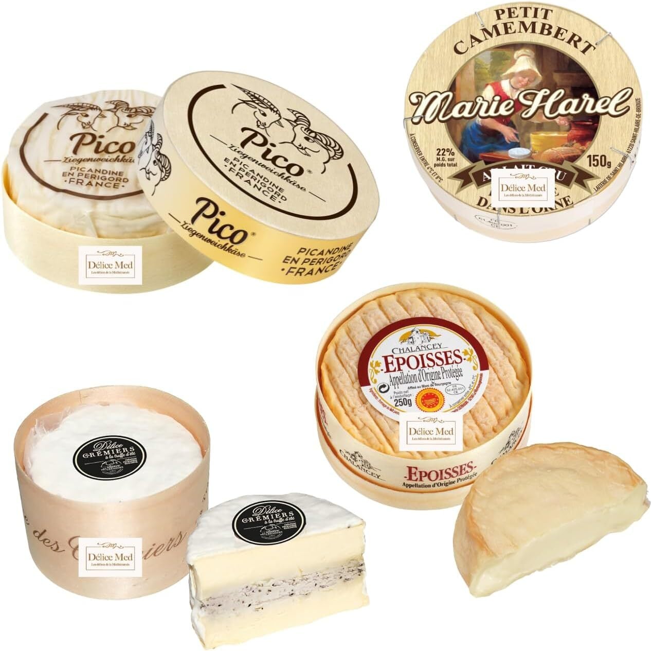 海外紙物フランスBONBEL チーズ30枚1名様