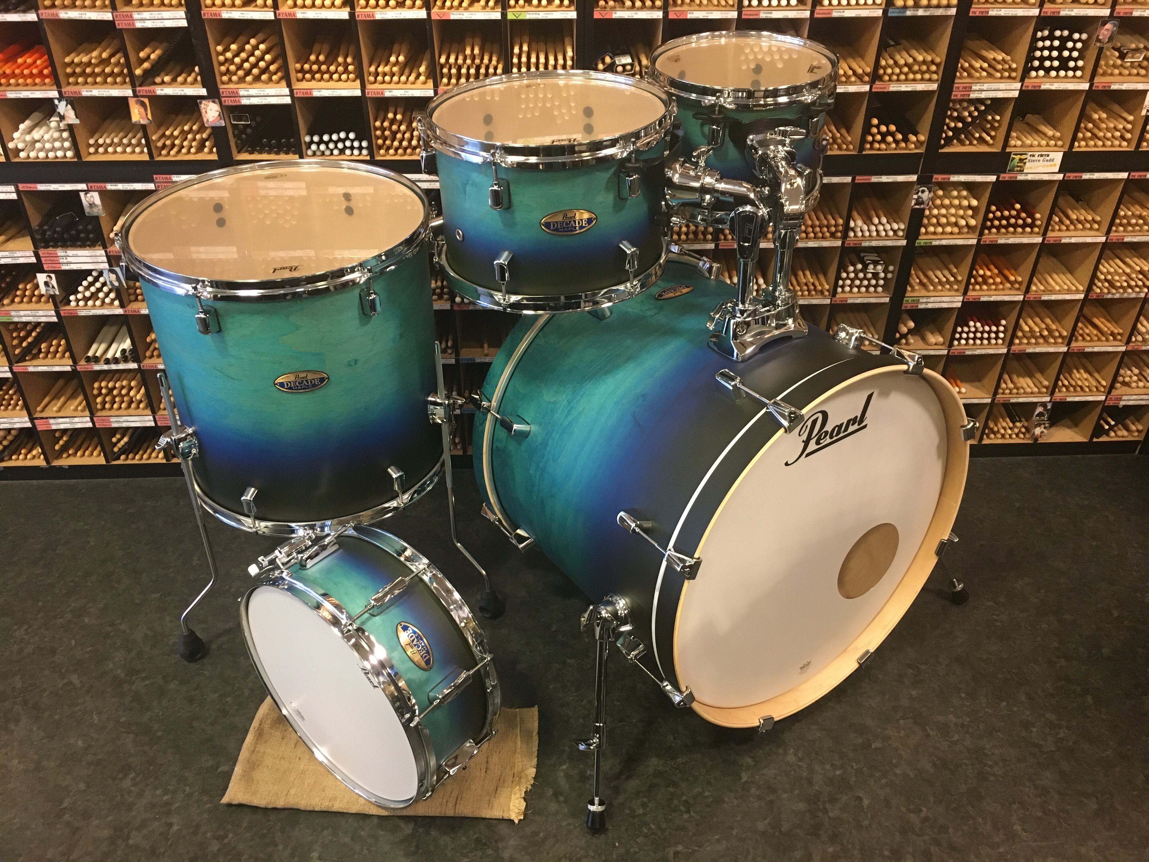 限定1台/海外専用カラー] Pearl ディケイド メイプル シェルパック