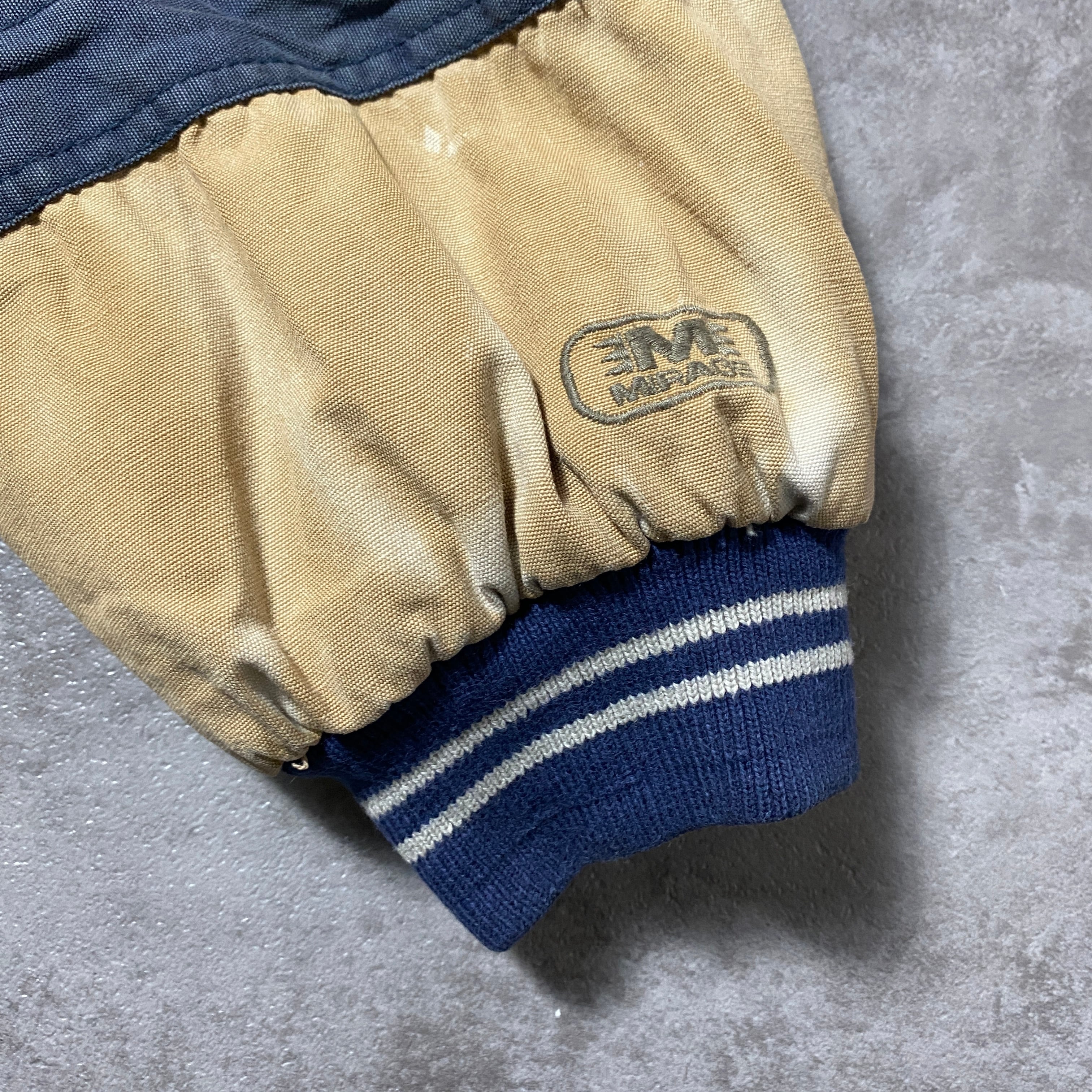 Size.XL】90's NFL ダラス・カウボーイズ 刺繍バックロゴ ラインリブ