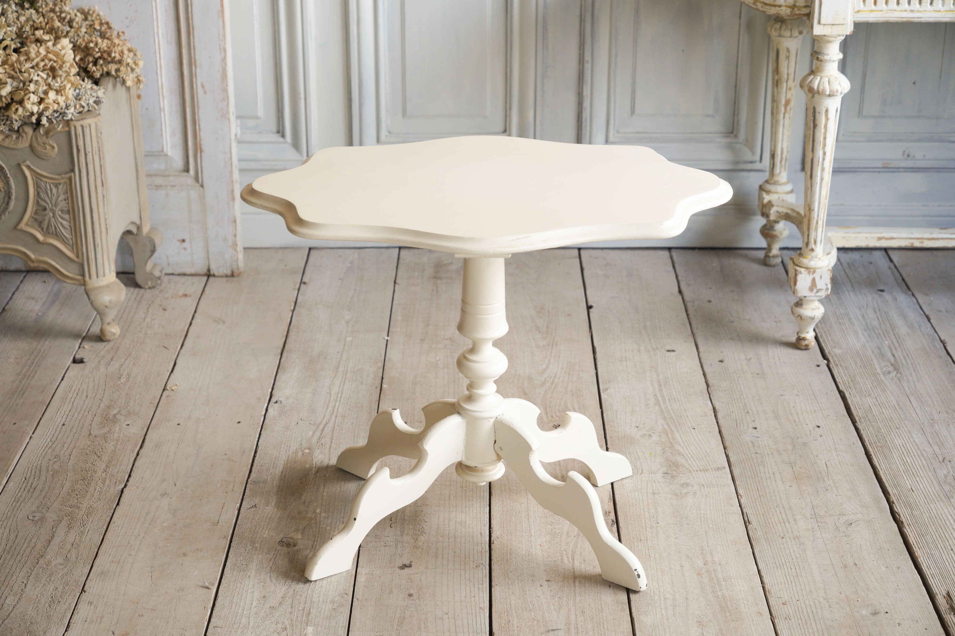 フランスアンティークリペイントクラシックスタイル ホワイトサイド