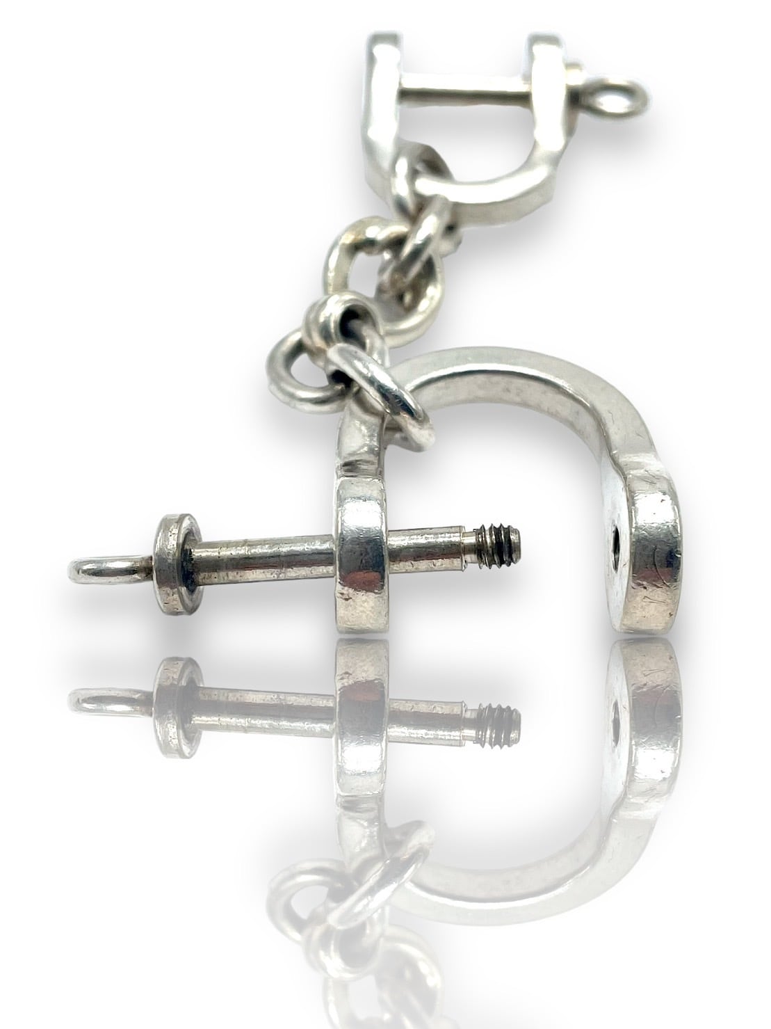 Tiffany&Co. ヴィンテージ ダブルシャックル キーリング・キーホルダー