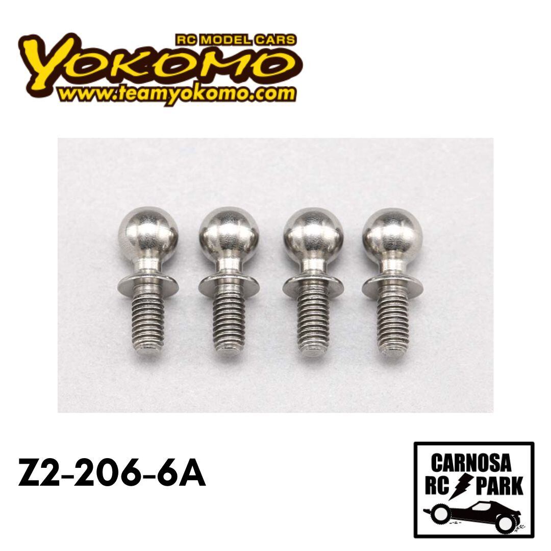 YOKOMO ヨコモ】YZ-2/YZ-4用 HD φ5.5mm ロッドエンドボール(ネジ部6mm