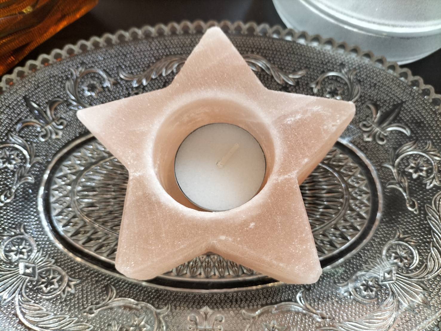 ソルトキャンドルホルダー スター型 | SALTHOUSE sioya