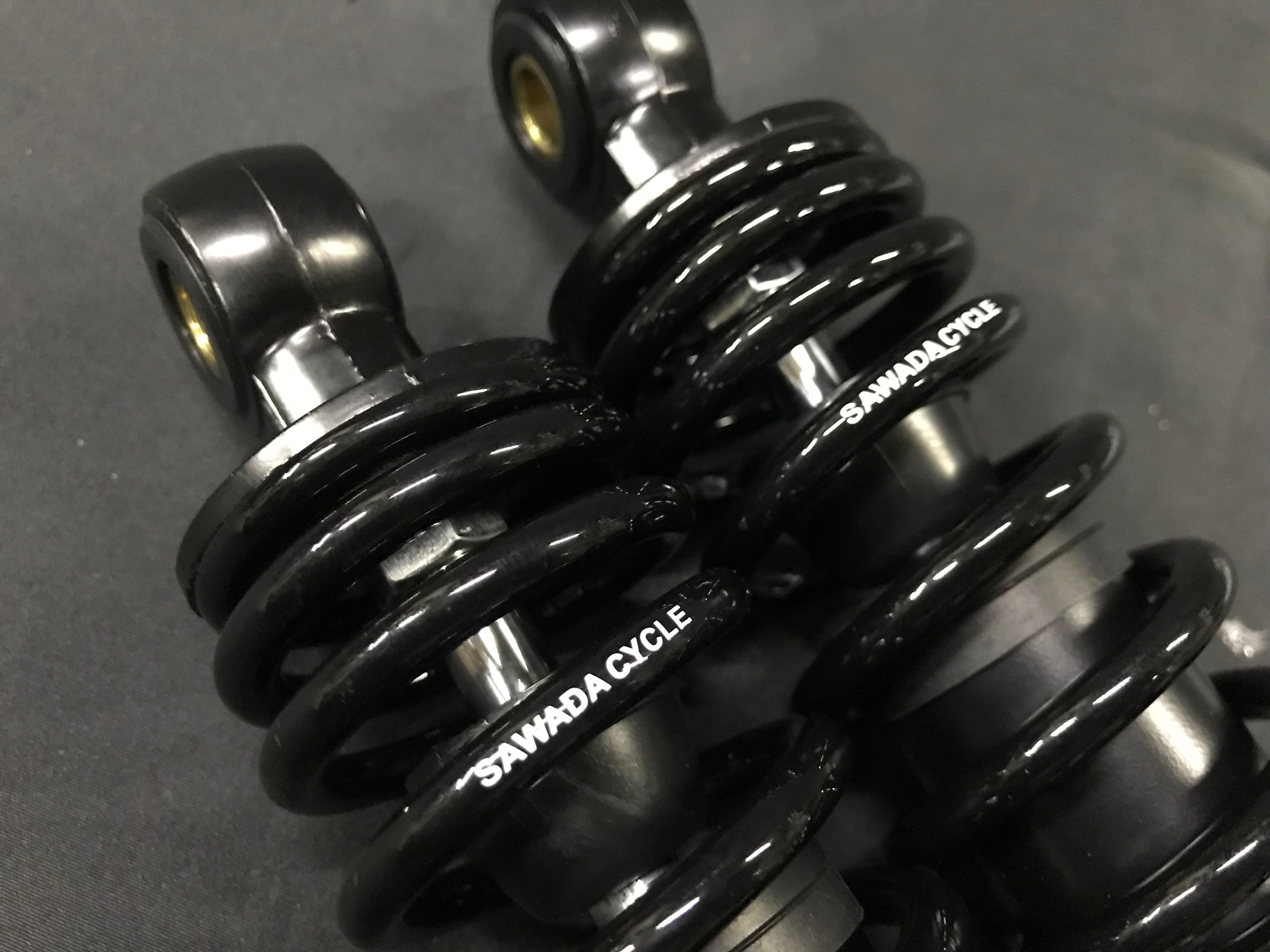 フュージョン用 フロント 5～6cmローダウンサスペンションセット 左右