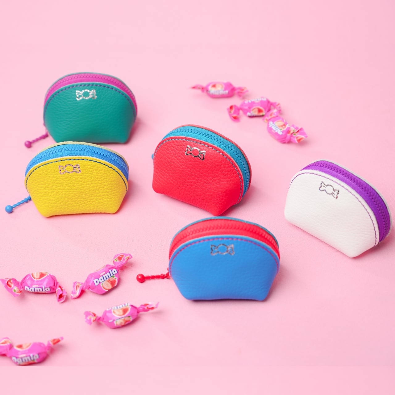 ☆新色追加☆【イタリア牛革】あめちゃんラウンドコインケース<6色展開