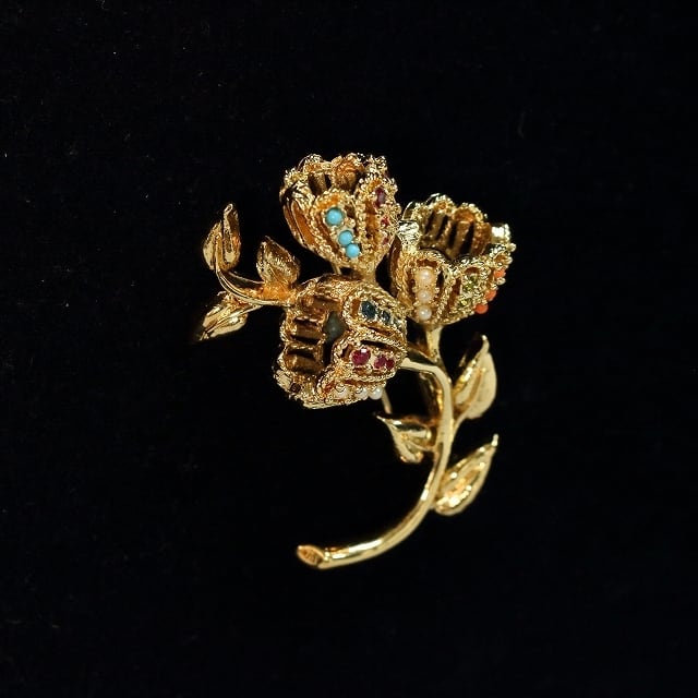 D'ORLAN ( ドーラン/ カナダ, 1970年頃)ブローチ dby12254-c | こがん