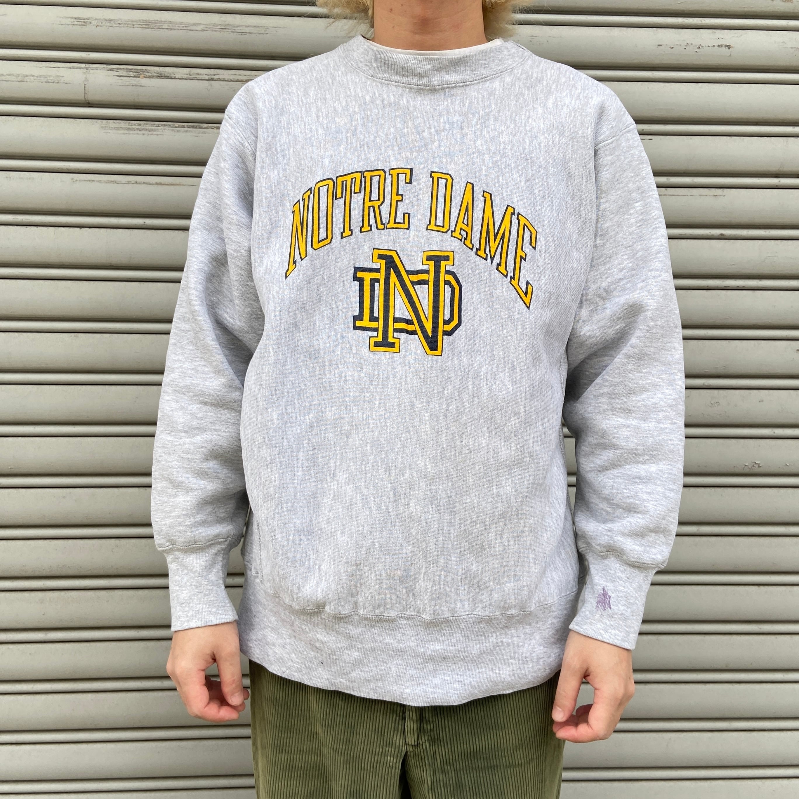 80s USA製 チャンピオン リバースウィーブ カレッジスウェット グレー