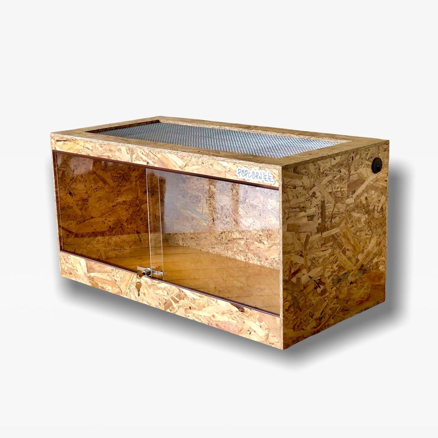 受注生産】POPCORN LELE 爬虫類木製ケージ 幅900×奥行450×高さ450mm