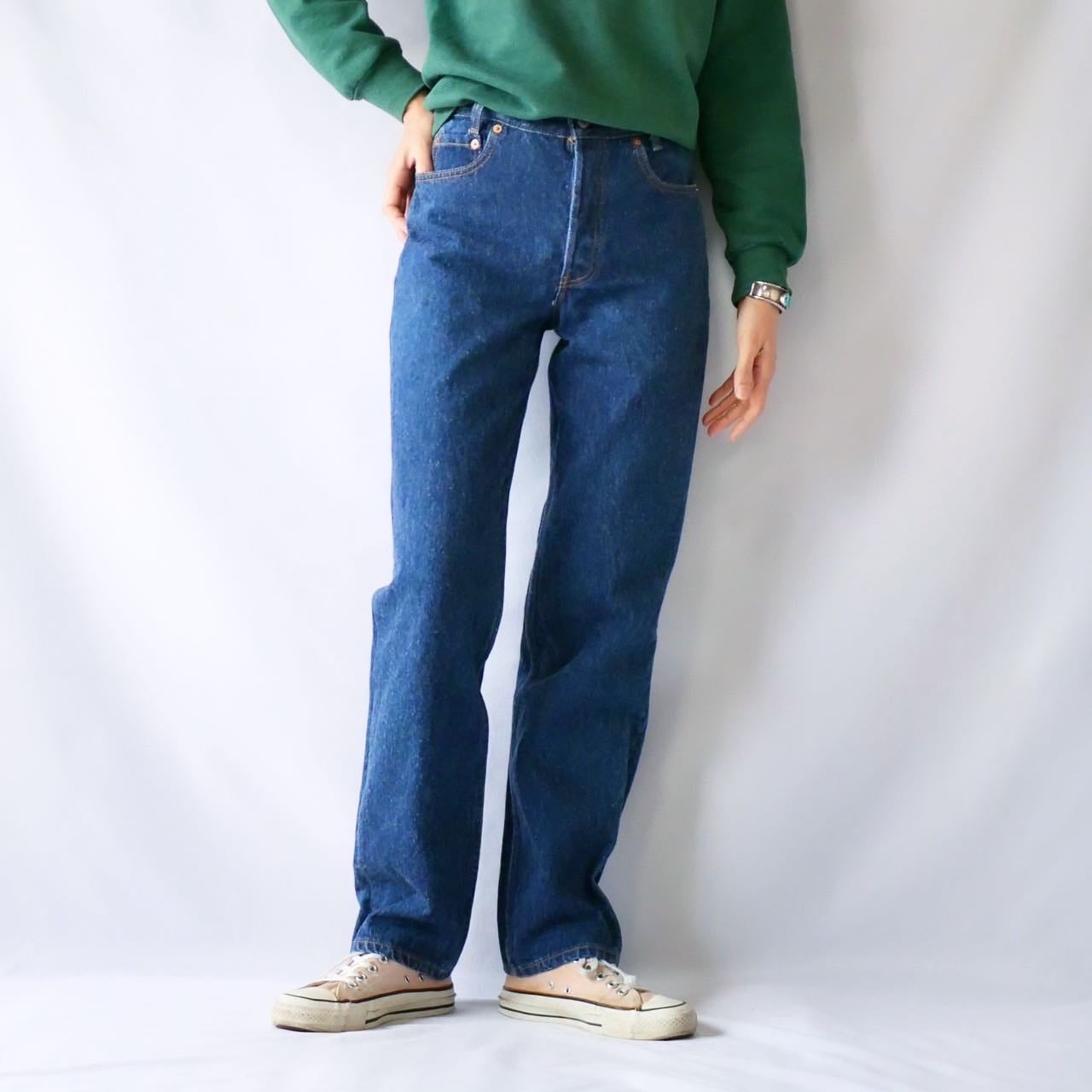 90s USA Levi's 501 student denim pants アメリカ製リーバイス濃紺