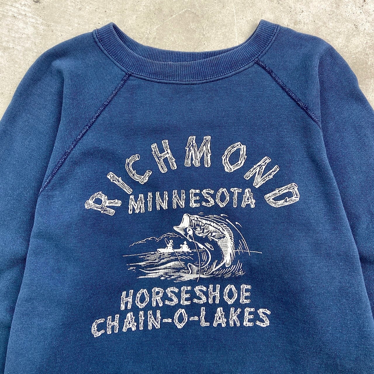 60年代~70年代 FSSC ラグランスウェット 脇下ガゼット 5段