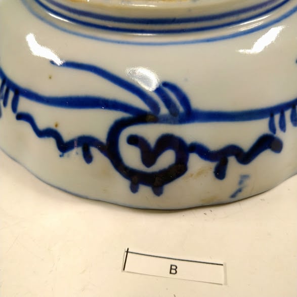 微塵唐草 松竹梅 膾皿 明治 型紙印判 紙摺 日常使い 暮らしの骨董 生活