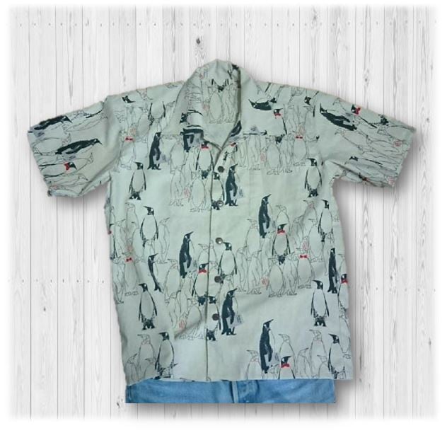 O8【受注生産B】浴衣リメイクアロハシャツセミオーダー | ILIKA