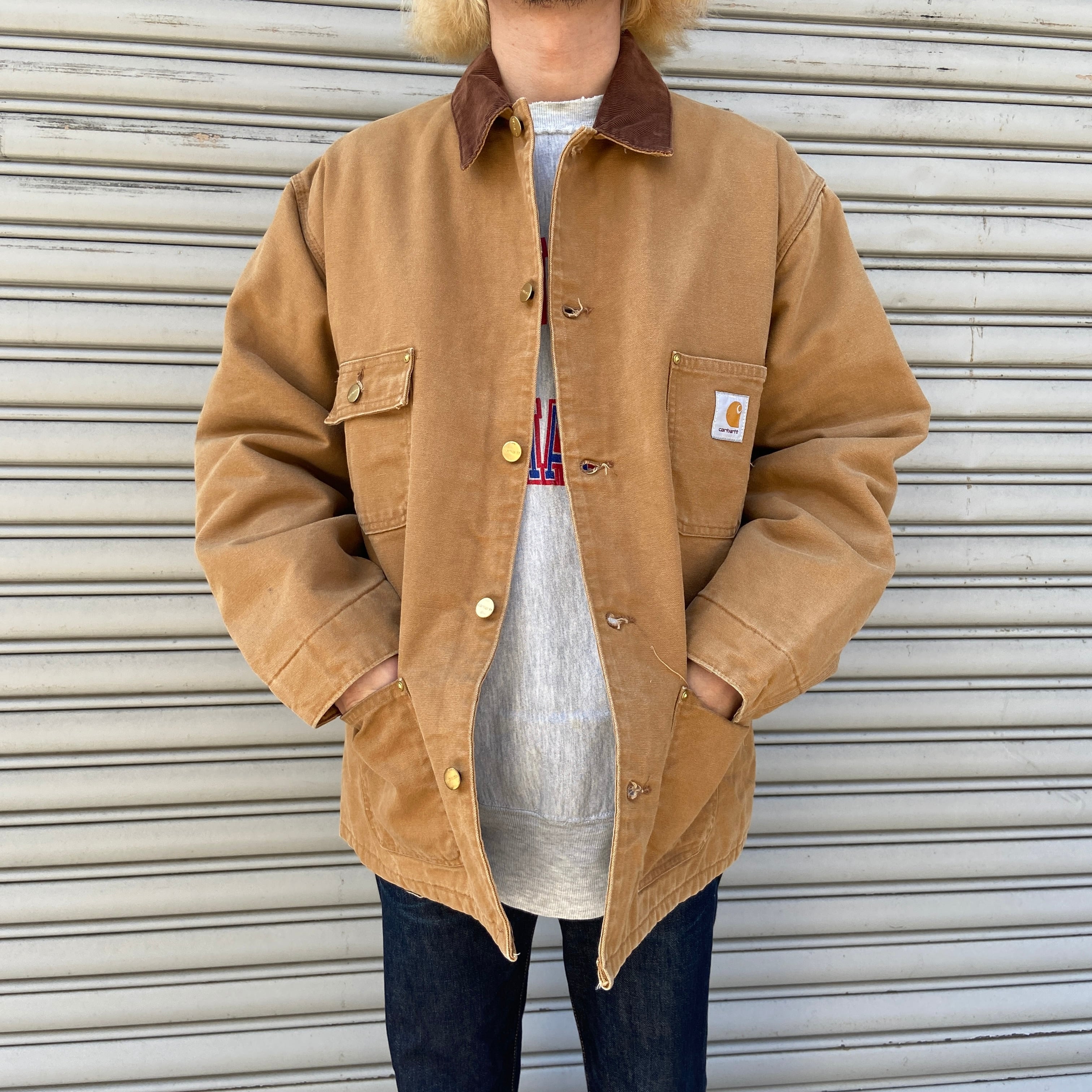 90s carhartt カーハート ミシガンチョアコート 48 XL相当 | 古着屋 Uan
