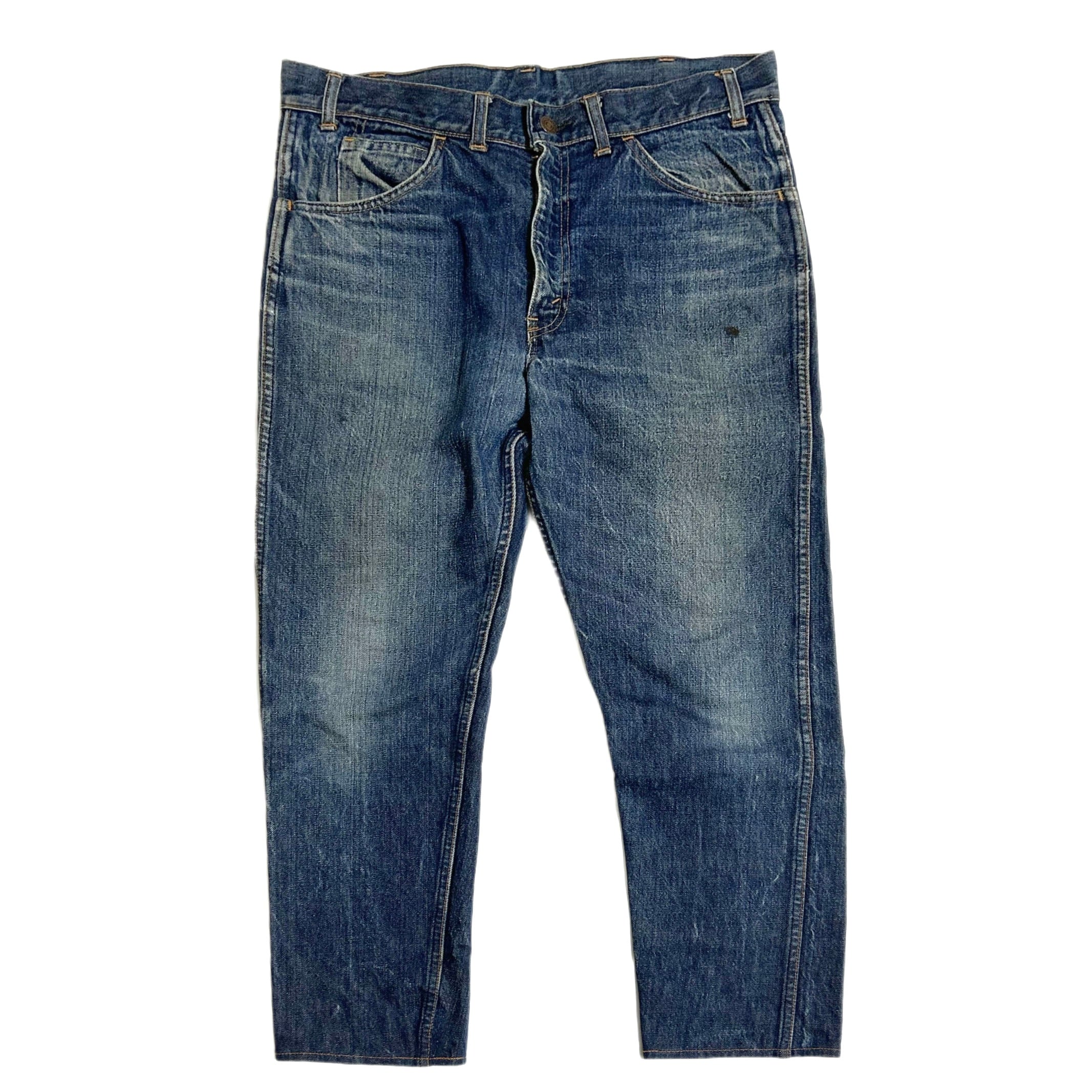 70s Levis リーバイス 606 ビッグE BIGE スリム ジーンズ 刻印1【W35