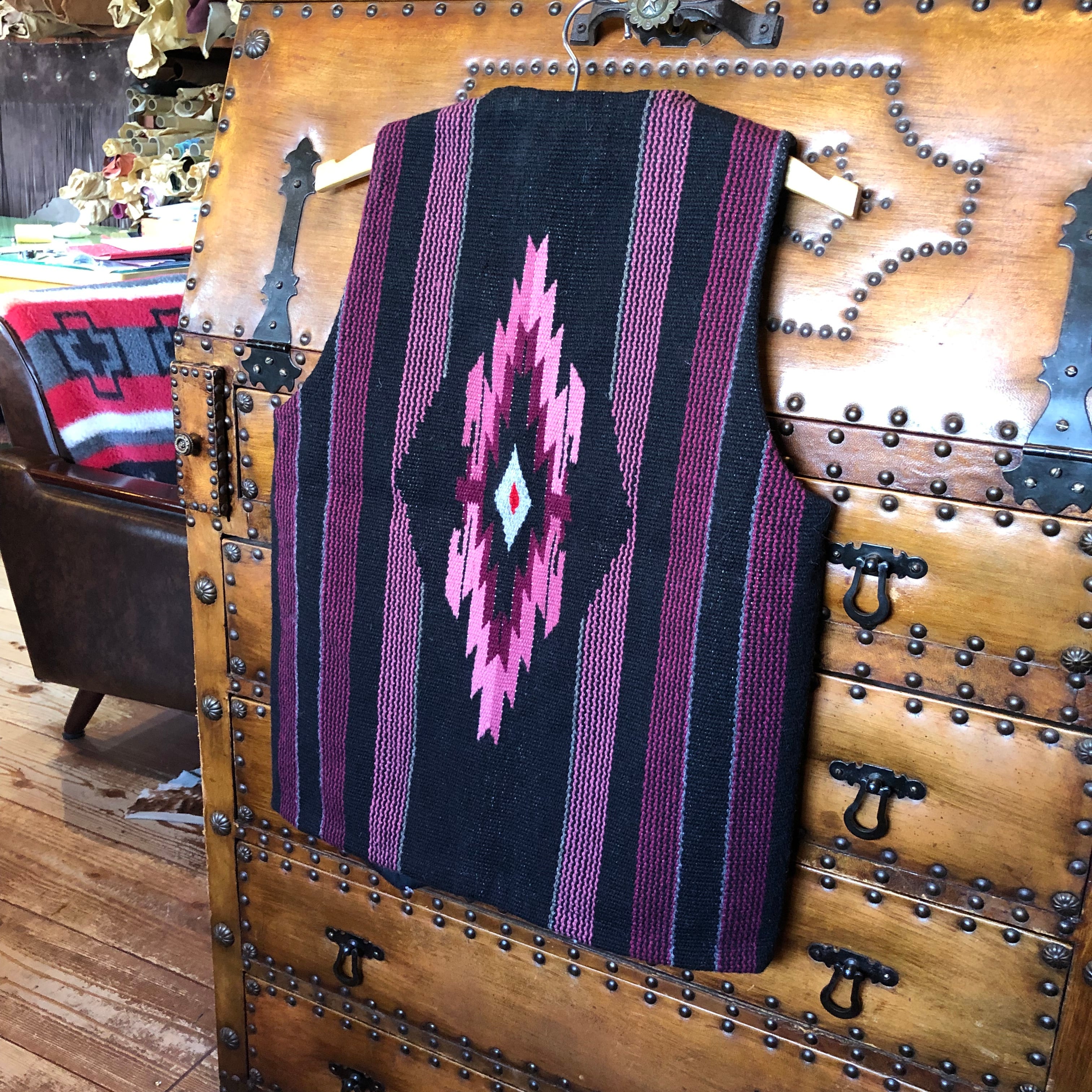 TRUJILLO'S(トルフィリオス）ラグ チマヨベスト サイズXS