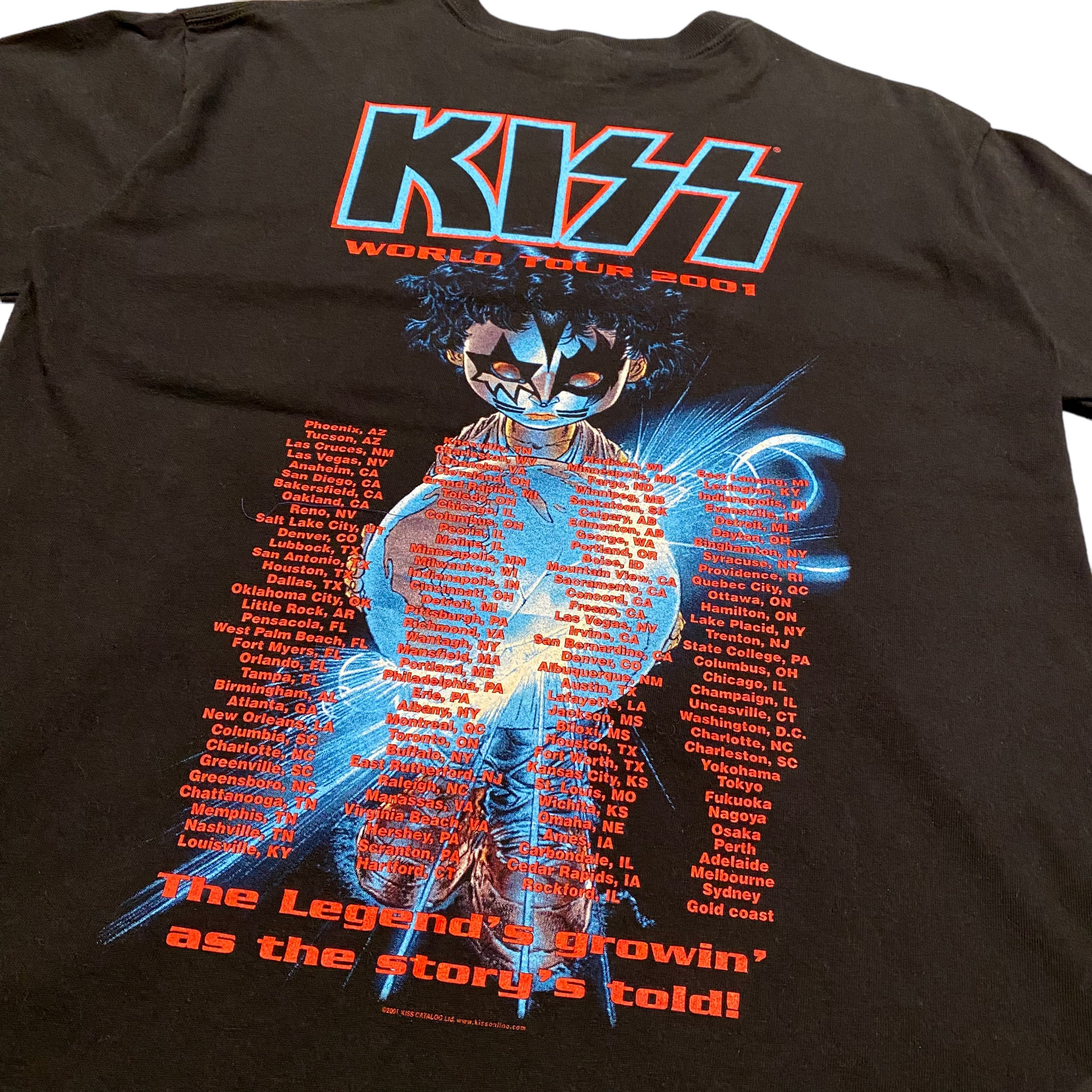 00's KISS THE FAREWELL TOUR Band T-Shirt M / キッス バンドTシャツ