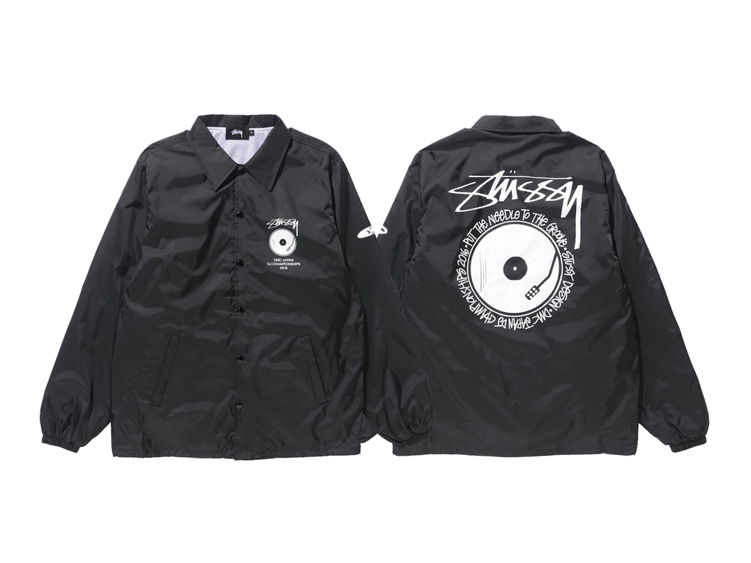 DMC JAPAN DJ CHAMPIONSHIPS 2016 x STUSSY Coach Jacket | DMC JAPAN