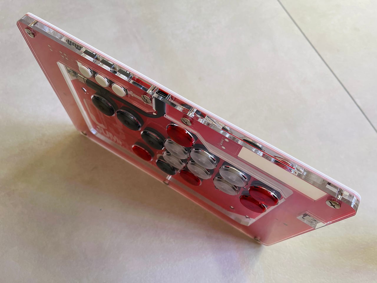 自作キット】JumpHack03第3世代プロトタイプ スト6向けレバーレス