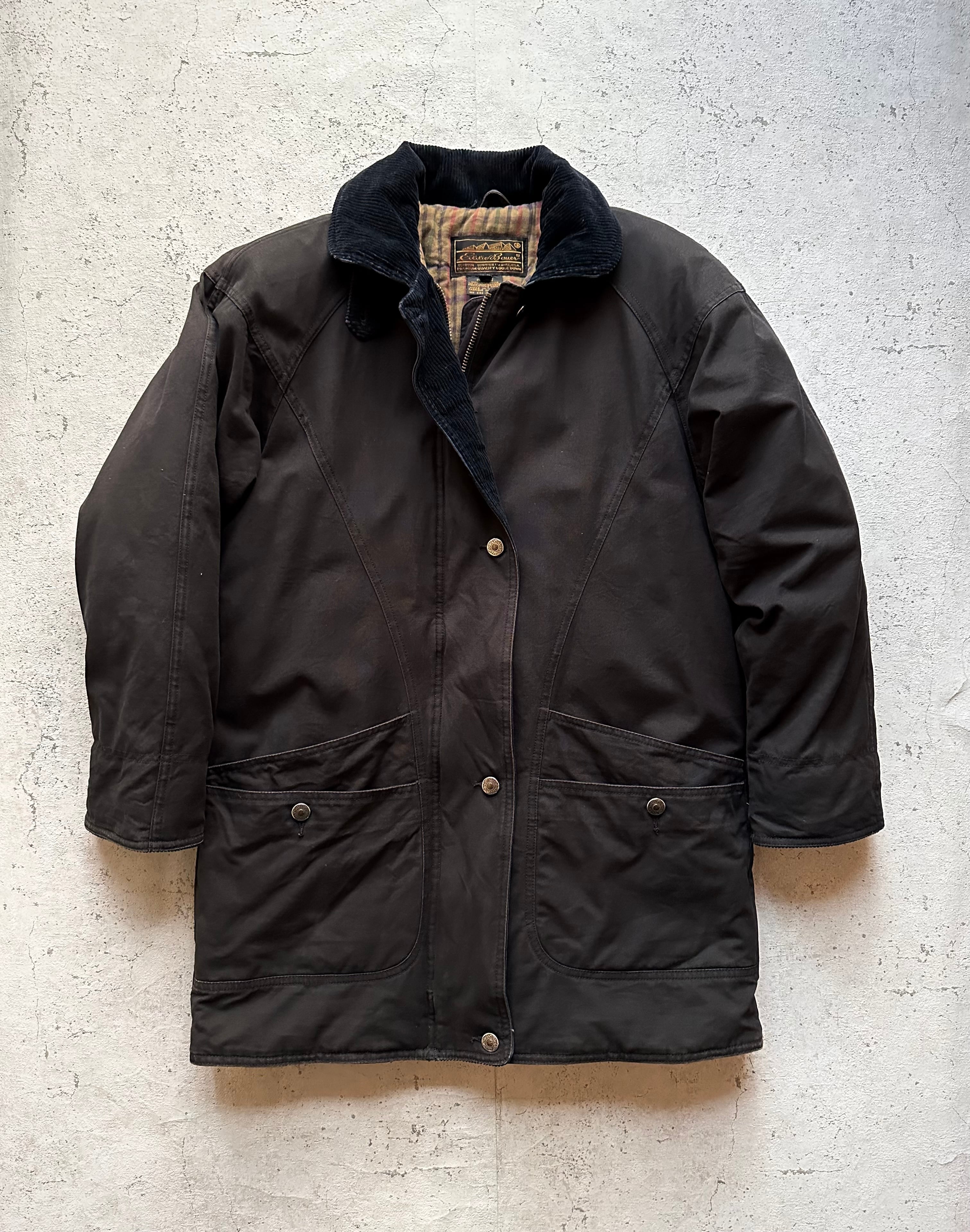80s〜 “ EDDIE BAUER ” BLACK-TAG PREMIUM GOOSE DOWN JACKET OLD