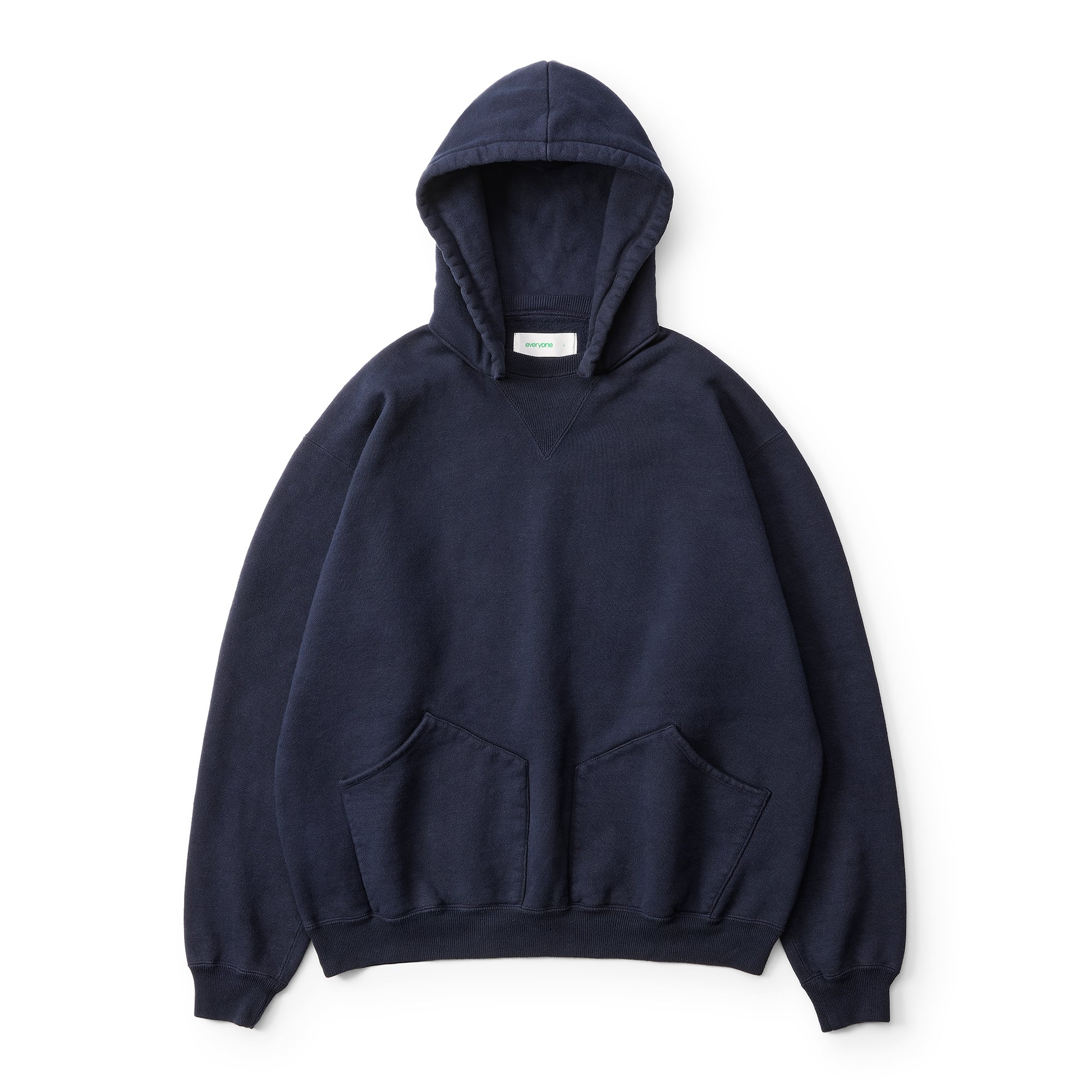 A.PRESSE for everyone Vintage Attached Hood Sweat Parka (NAVY