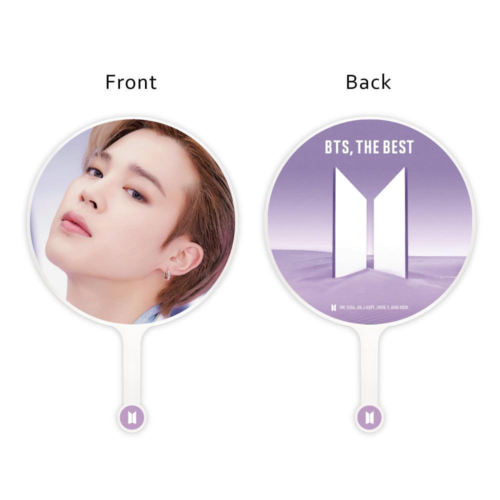 BTS テヒョン テテ v 赤髪 うちわ 透明うちわ マスター マスタニム BTS