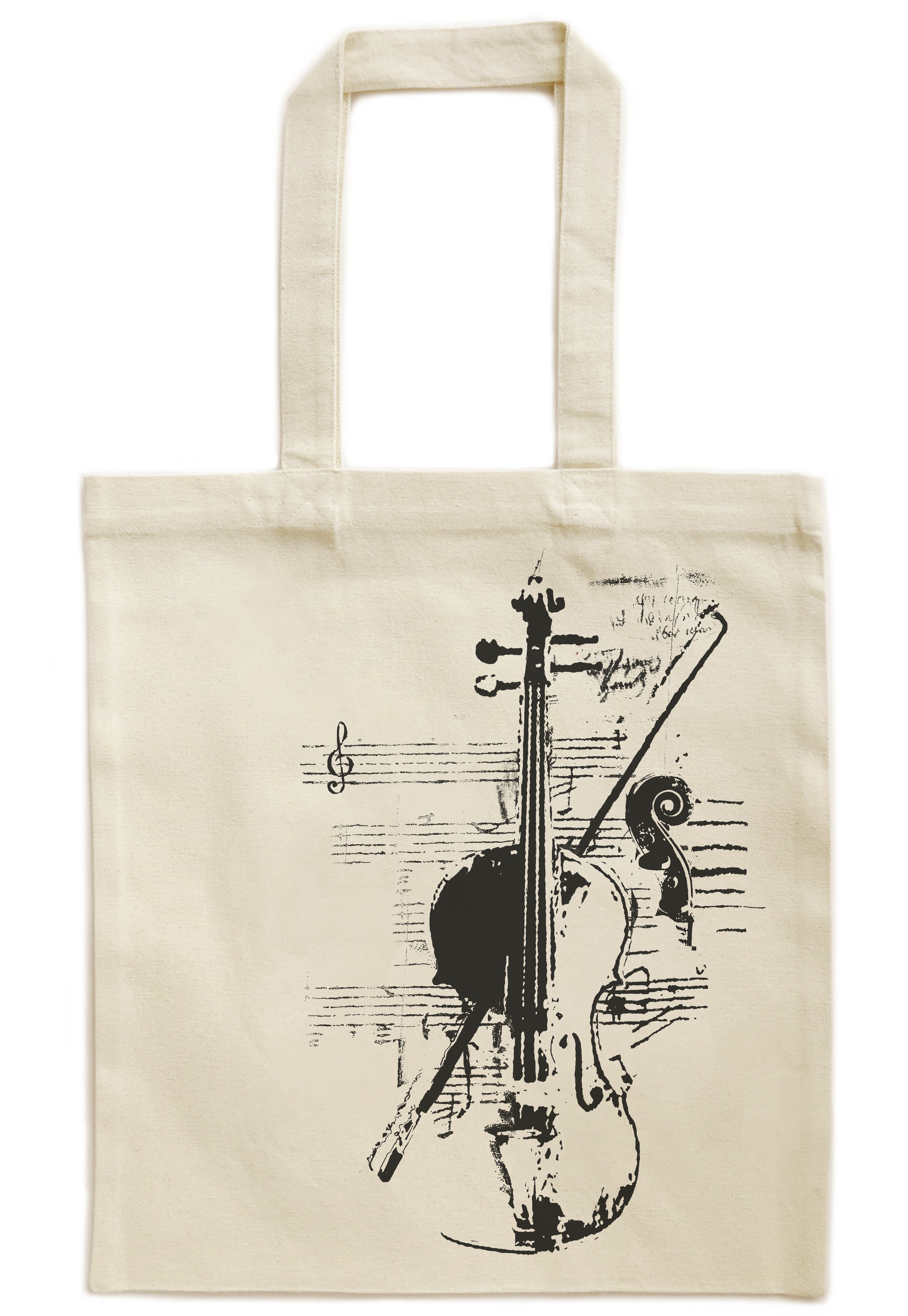 音楽トートバッグ 