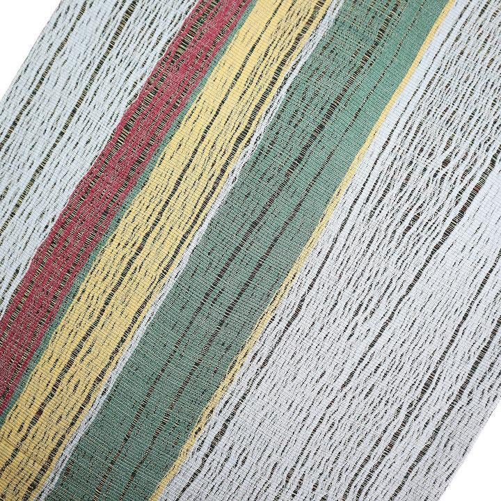 博多織の名門【小森草木染工房】 優美な【草木染】 全通・リバーシブル